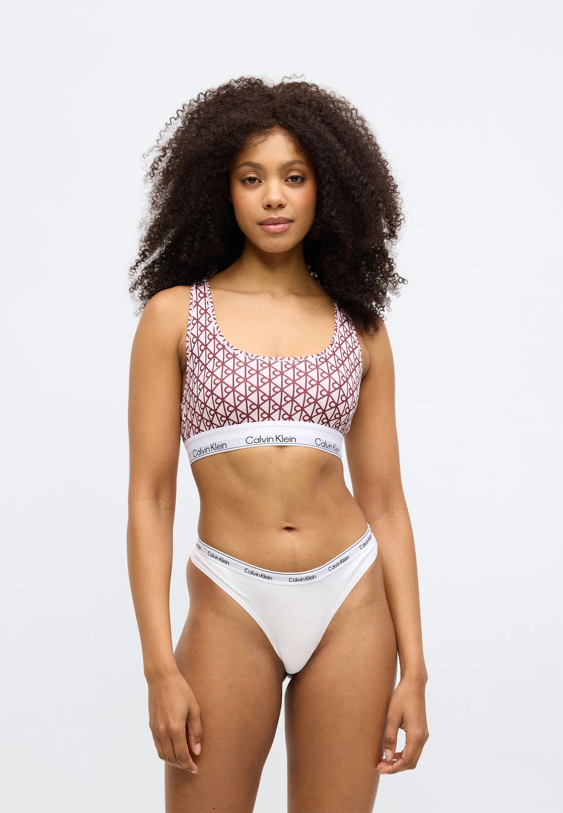 Calvin Klein Bustier Soft Bra – vícebarevná, černá