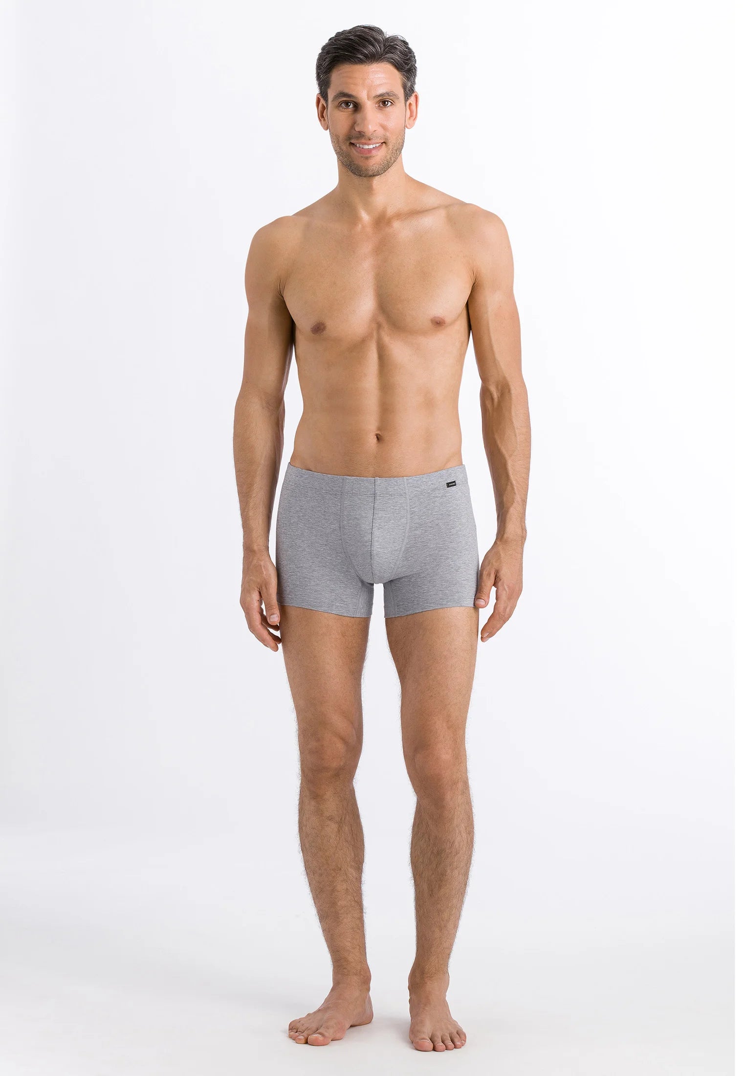 Lot de 2 boxers HANRO ESSENTIALS – Mélange clair