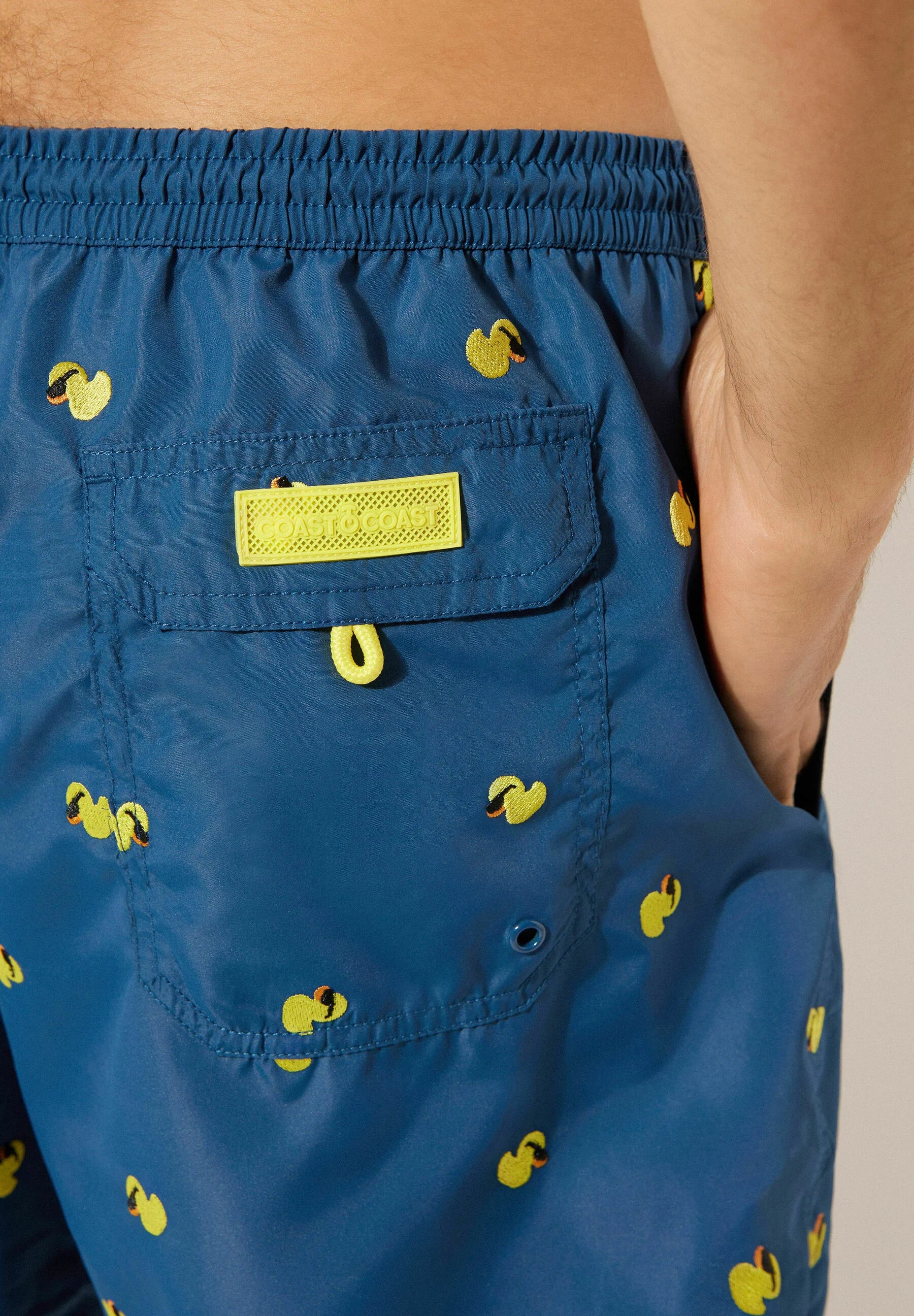 Calzedonia Formentera Patterned Print Swim Shorts – Yellow Duck