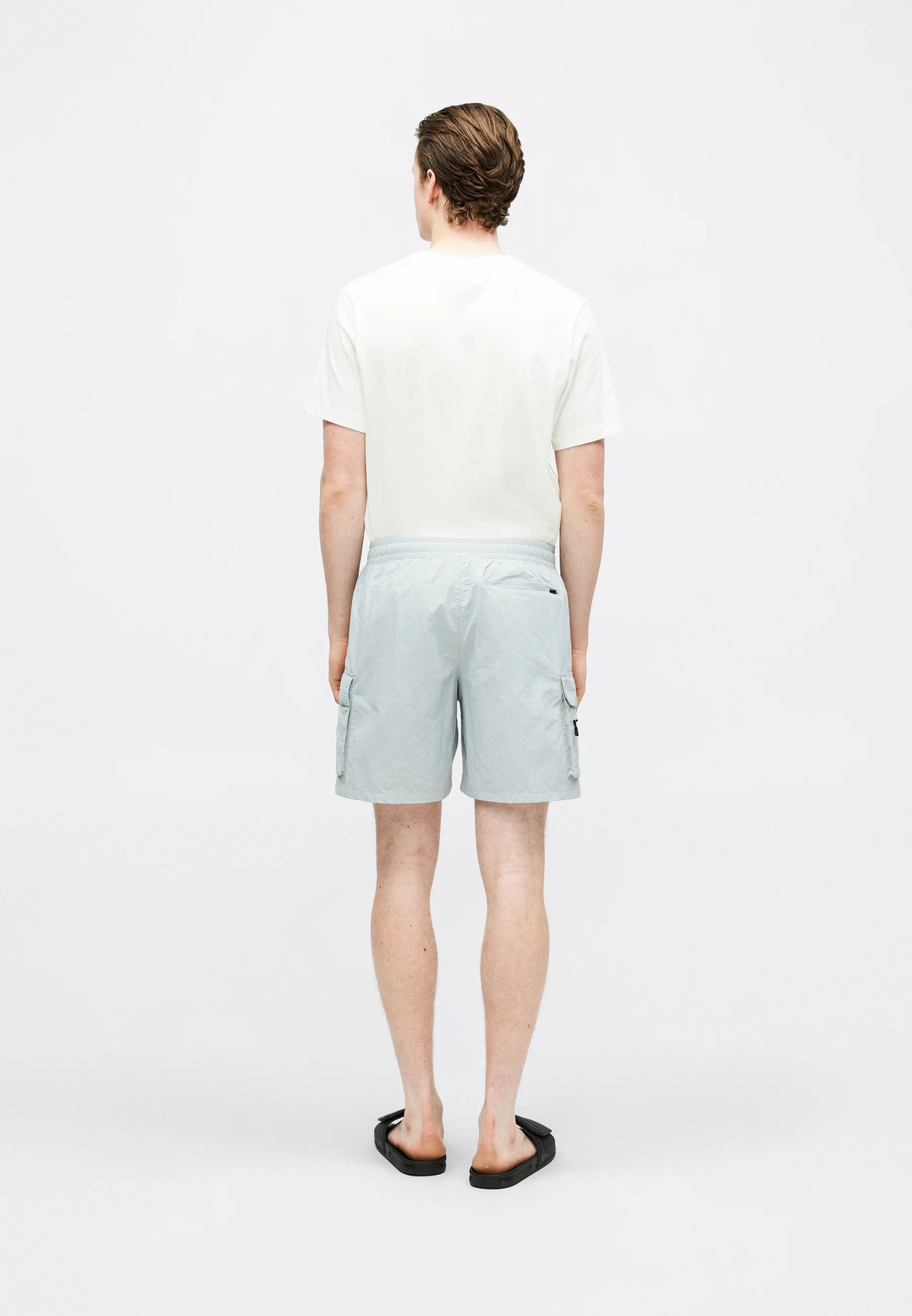 Nike Swim Voyage Icon Badeshorts – Wolfgrau