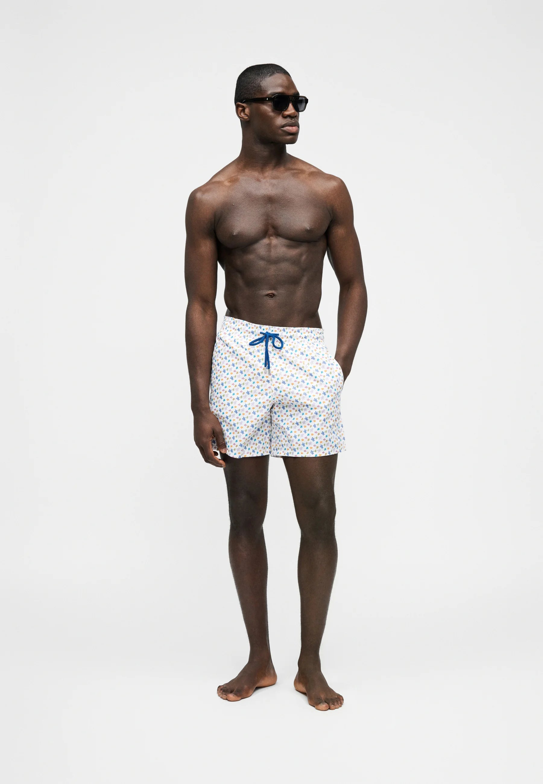 Short de Bain Luxe Moorea Vilebrequin – Blanc