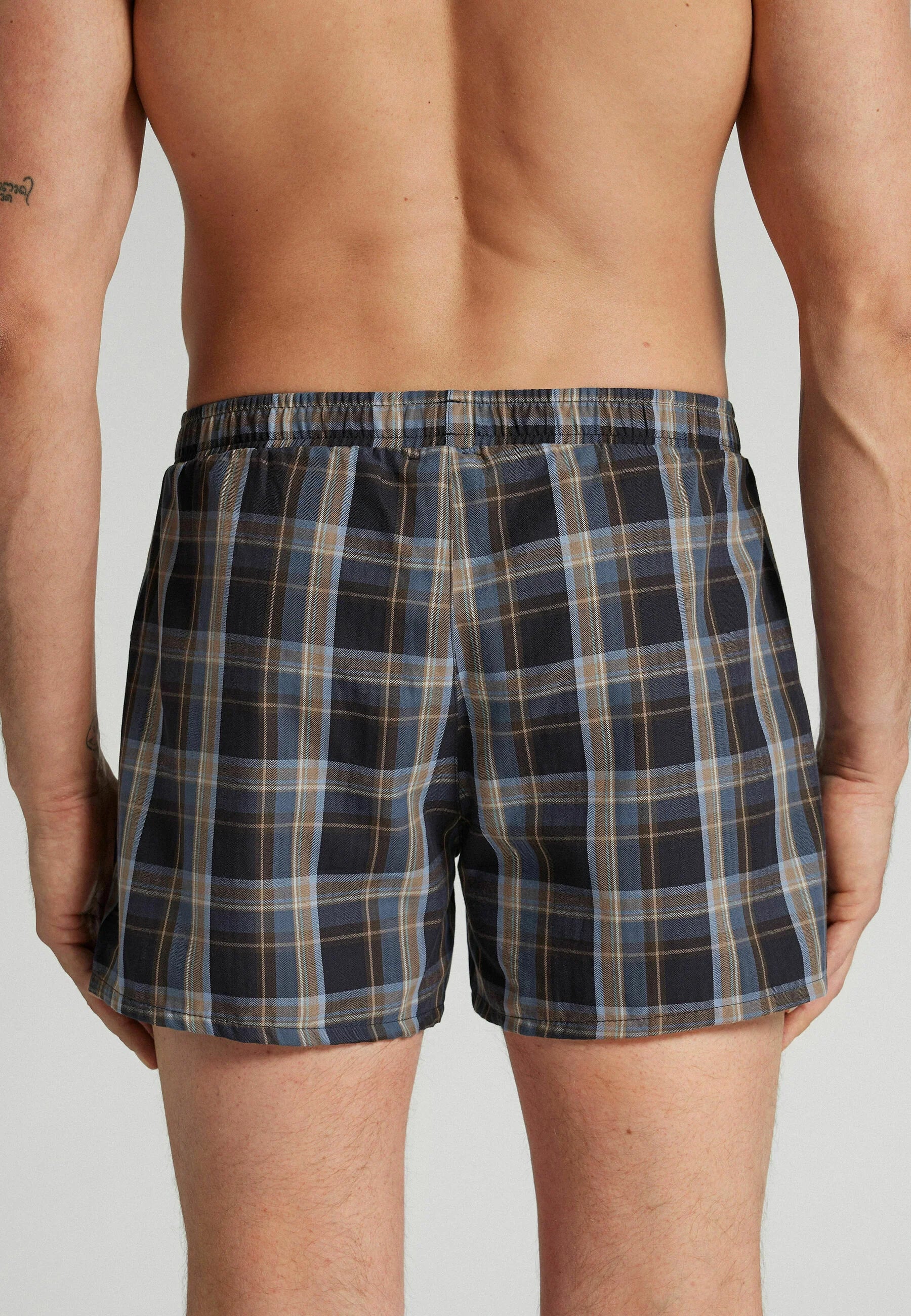 IUMAN Intimissimi Uomo Detail tisku Boxerky – modré