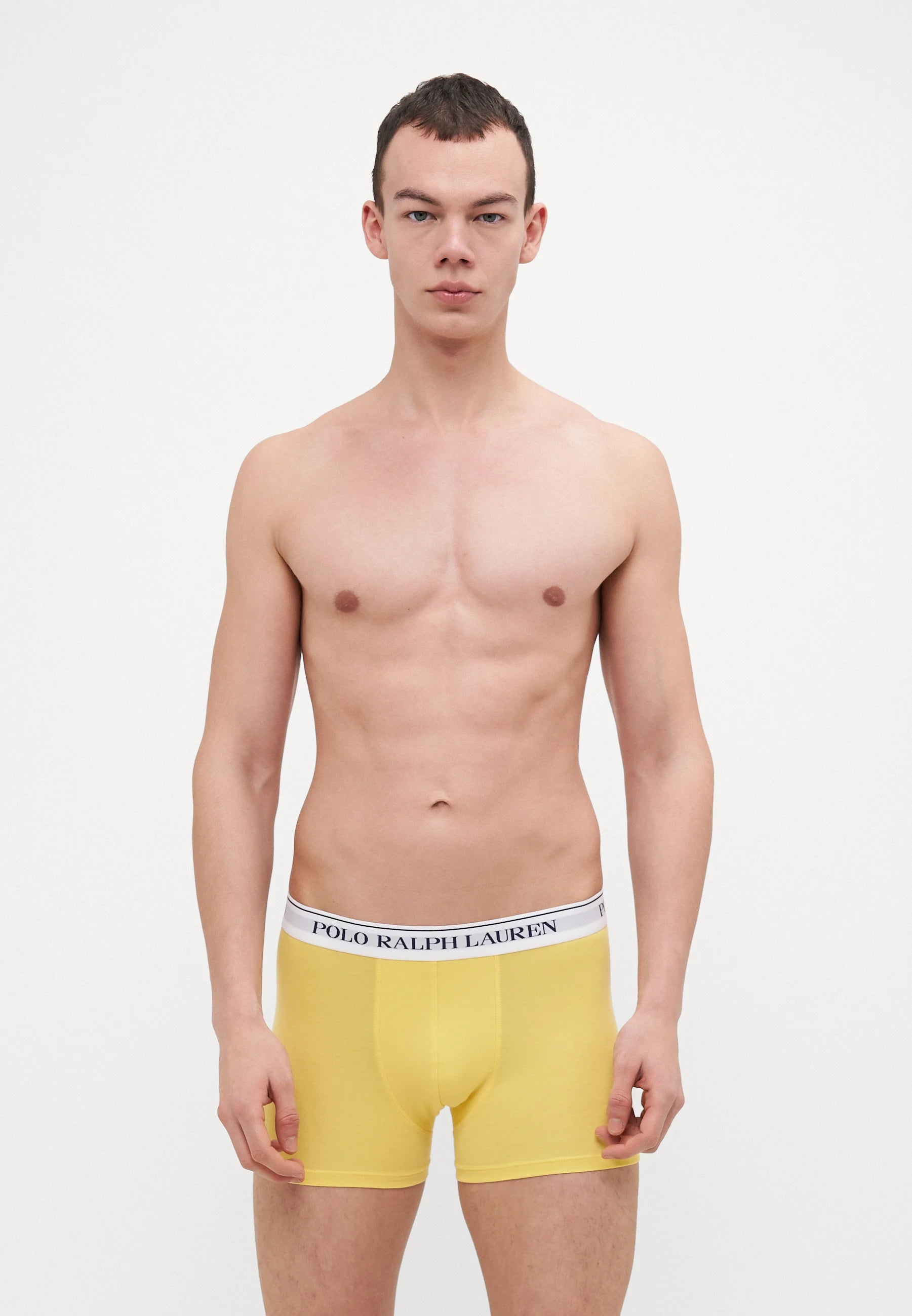 Polo Ralph Lauren Cotton Stretch Trunks – 5 Pack – Navy, Blue, Yellow, Pink, White