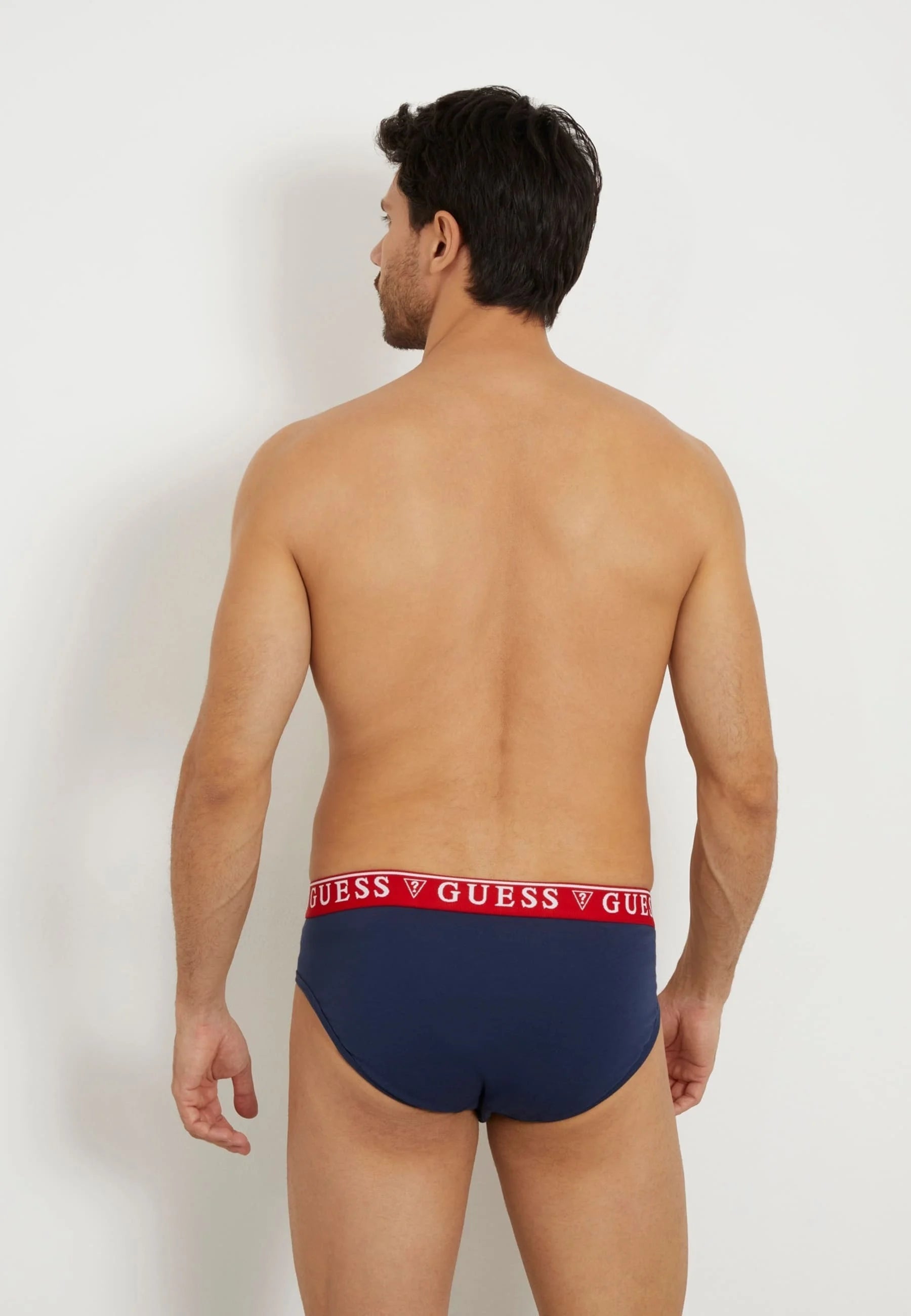 Guess Brian Hero Lot de 3 slips – Gris