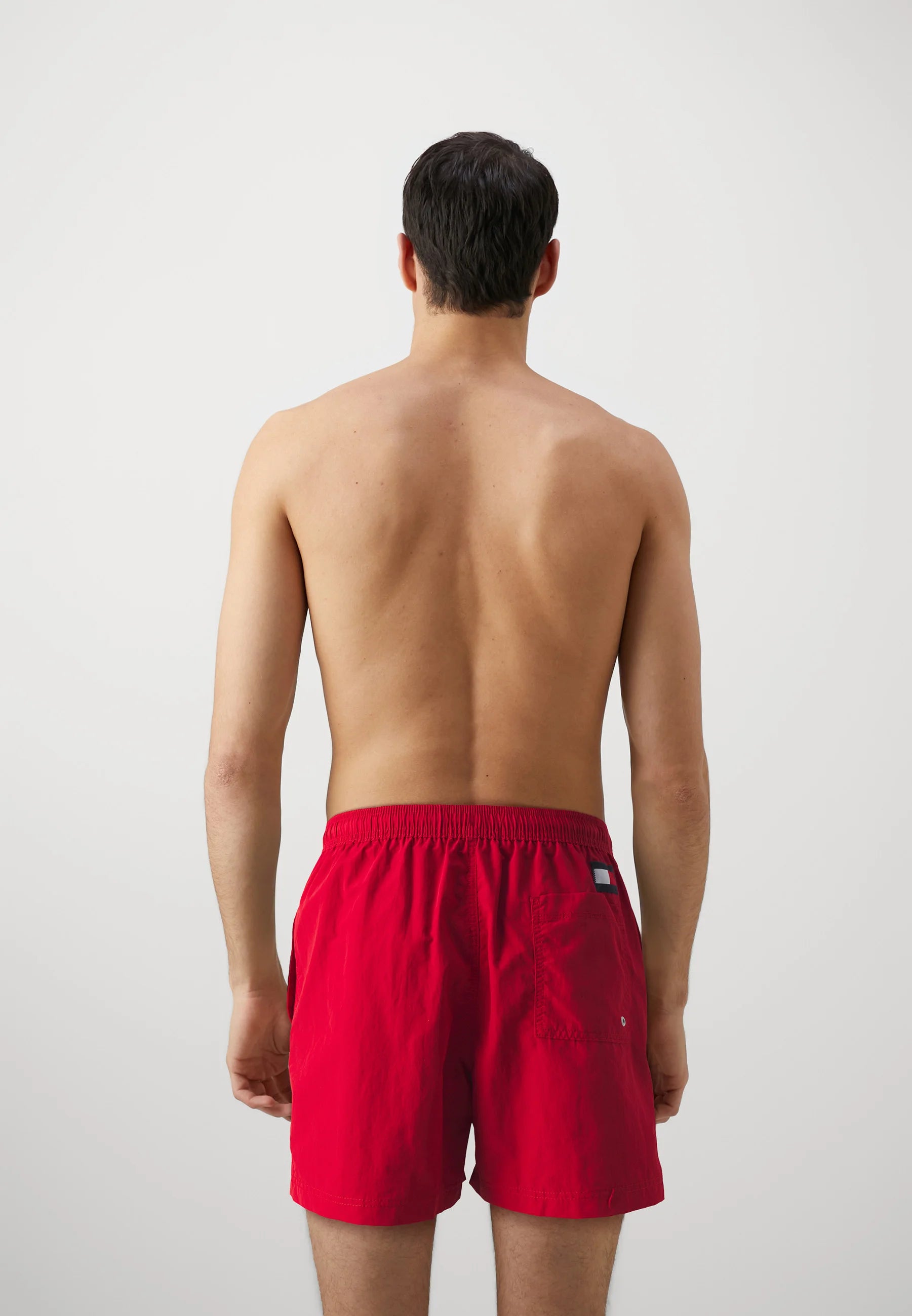 Tommy Hilfiger Drawstring Swim Shorts – Red