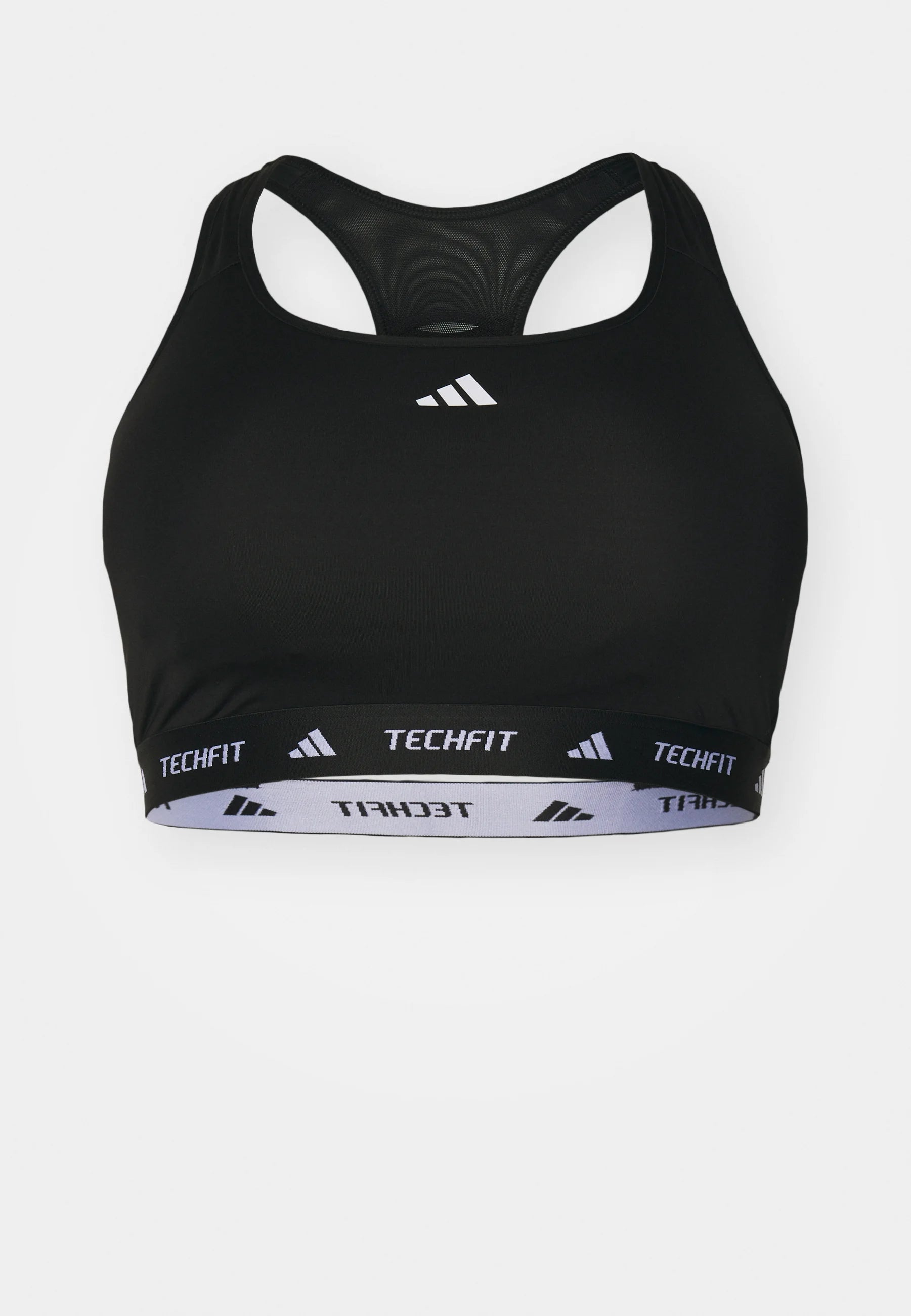 Adidas Performance Techfit Plus Size Medium Support Bra – Black