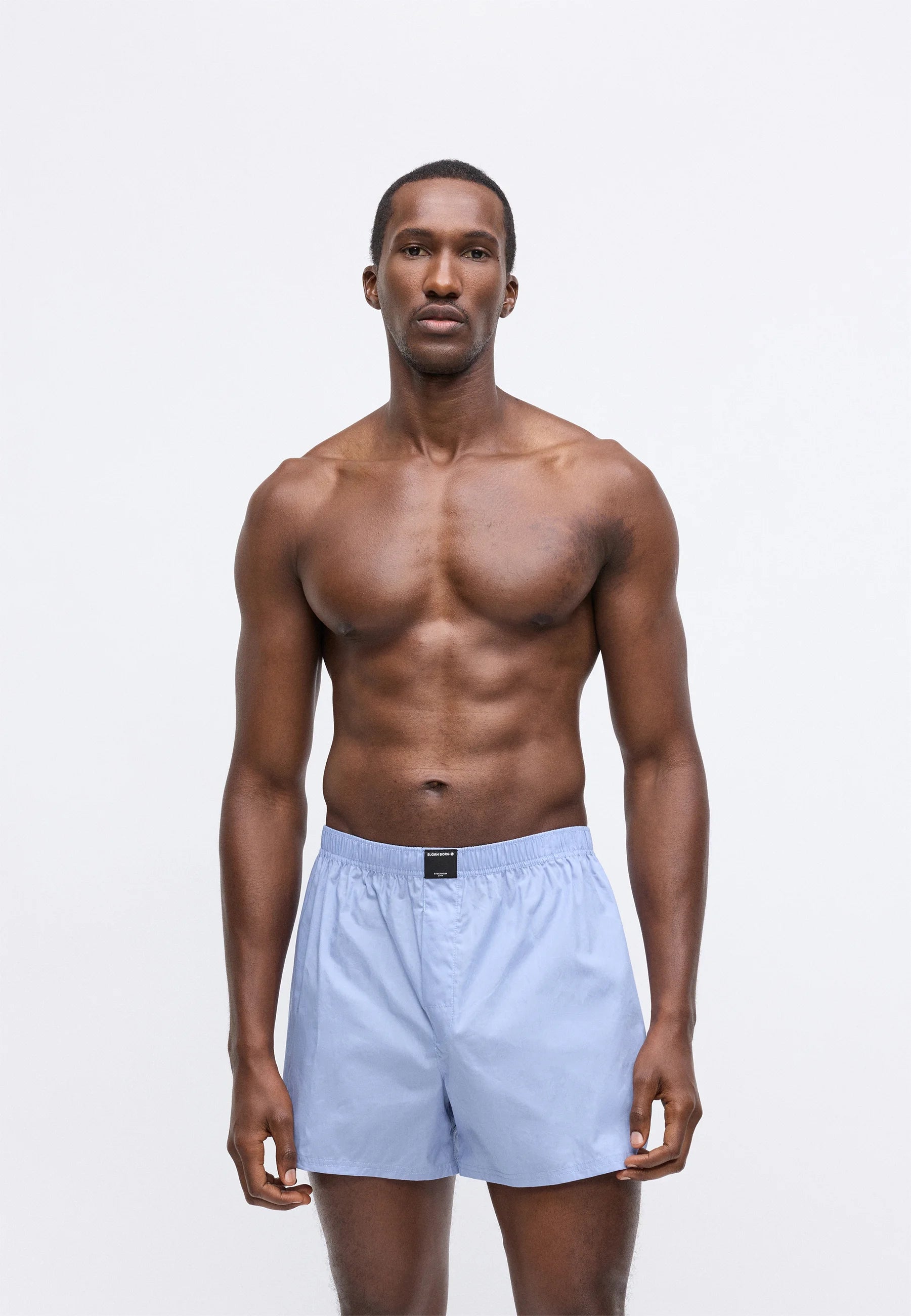 Björn Borg Stretch 2 Pack Boxer Shorts – Mixed Colours, Blue