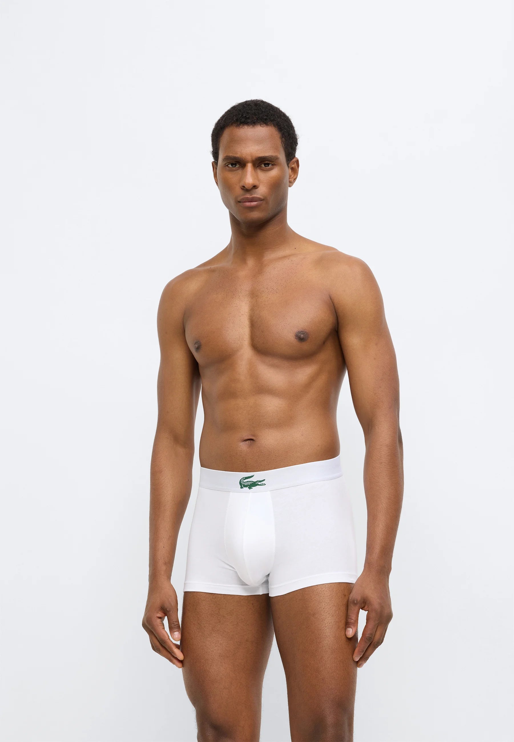 Lacoste Court Underwear Lot de 3 boxers stretch – blanc, vert, noir