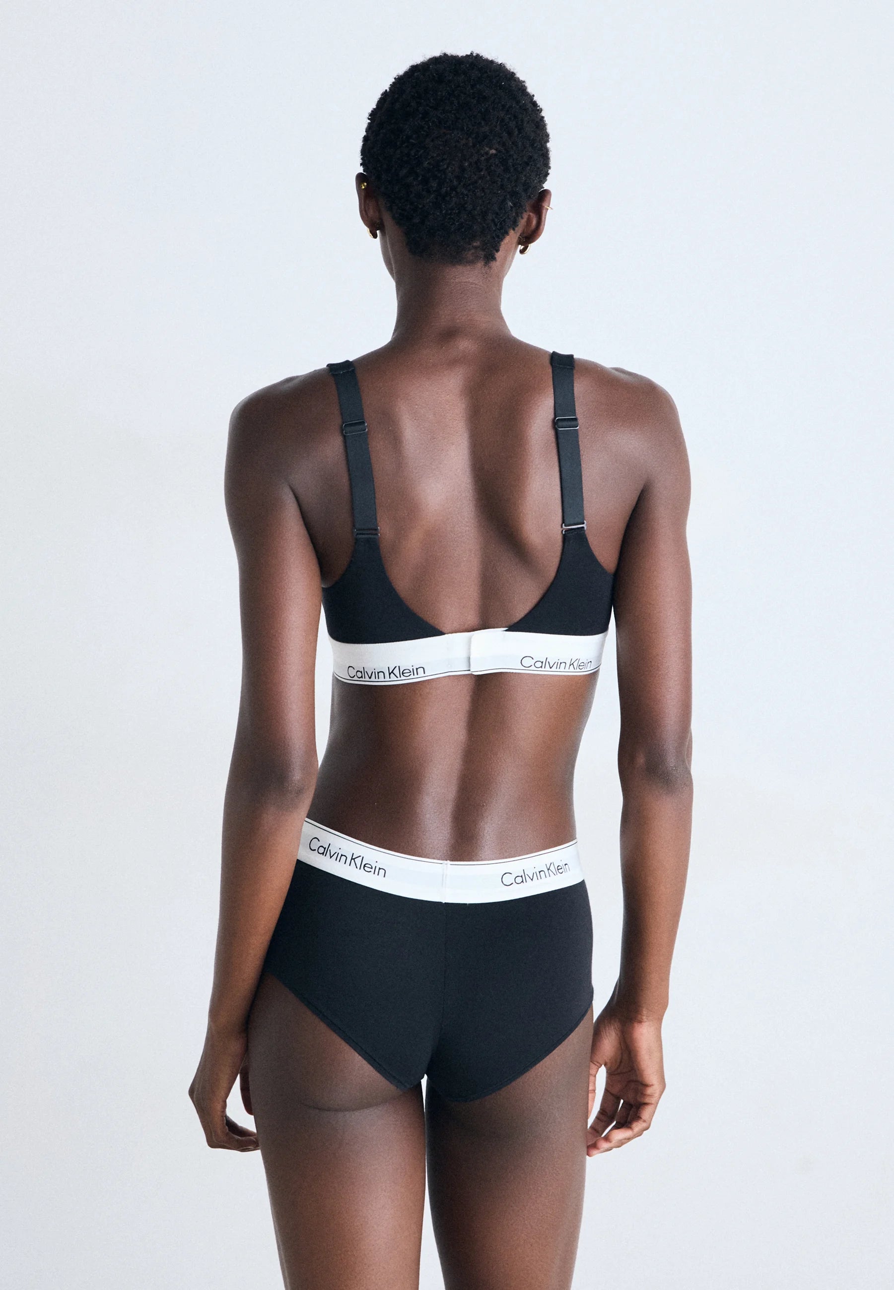 Calvin Klein Icon Lift Bralette T-Shirt Bra – černá