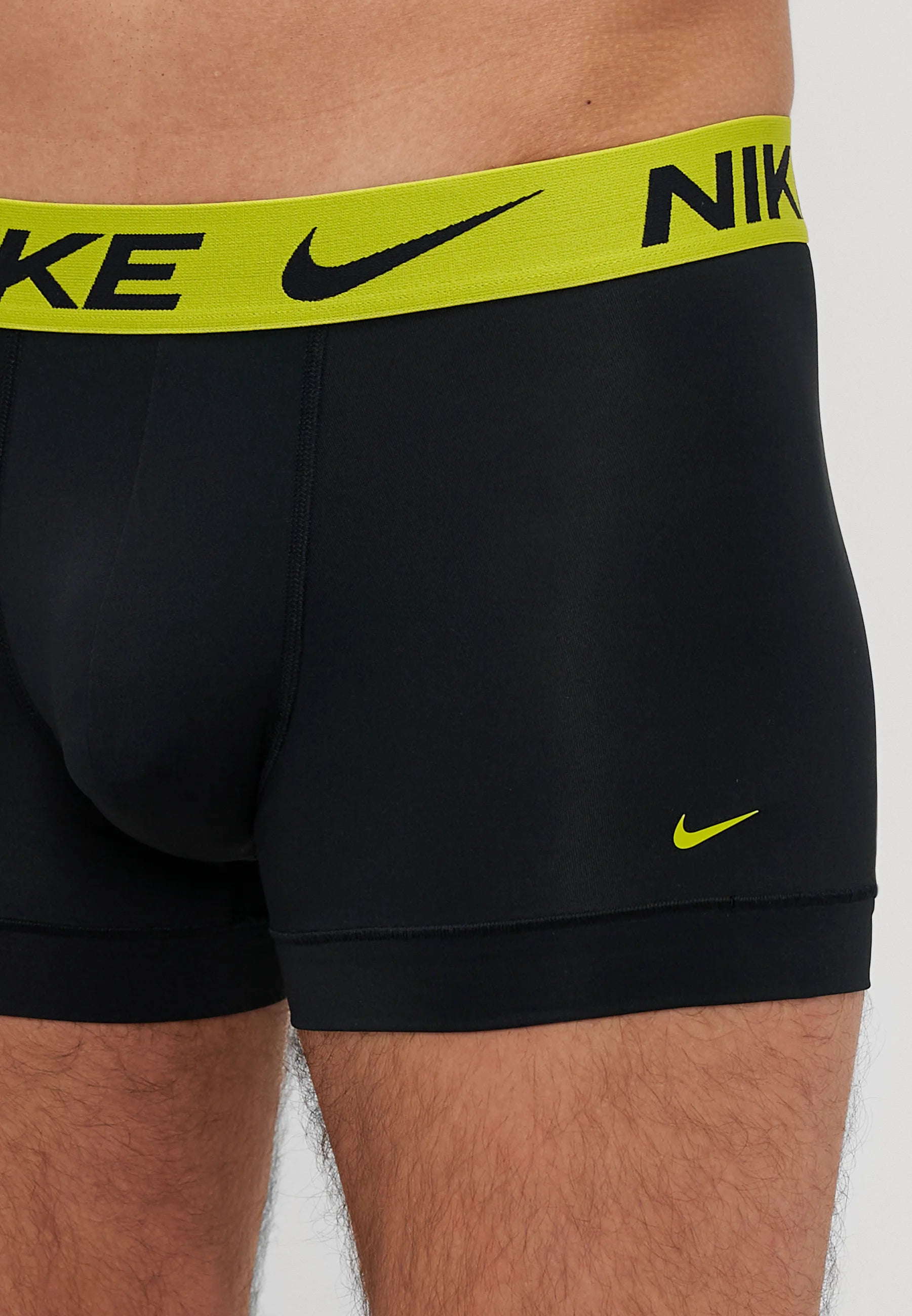 Spodní prádlo Nike Trunk 3 Pack – černá, Volt, Game Royal, Burgundsko