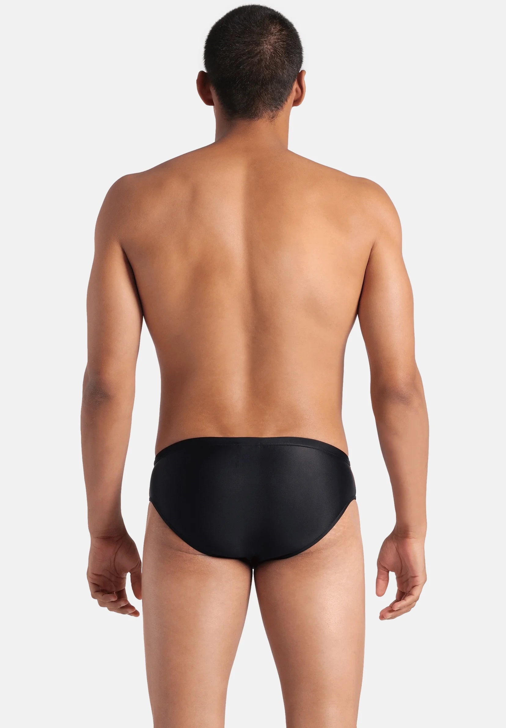 Slip de bain Arena Openings – Noir, Turquoise