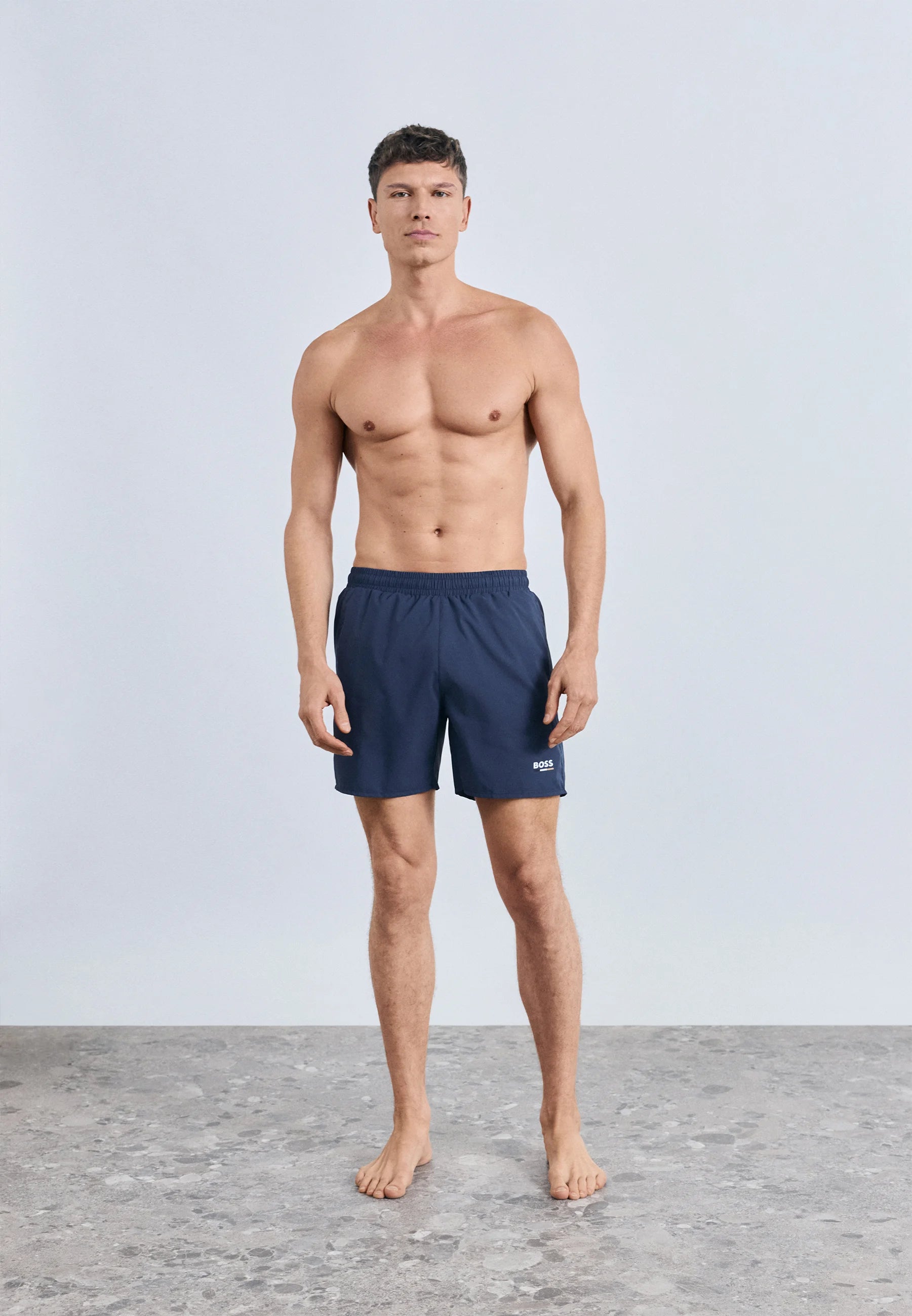 Short de bain BOSS Swordfish – Bleu marine