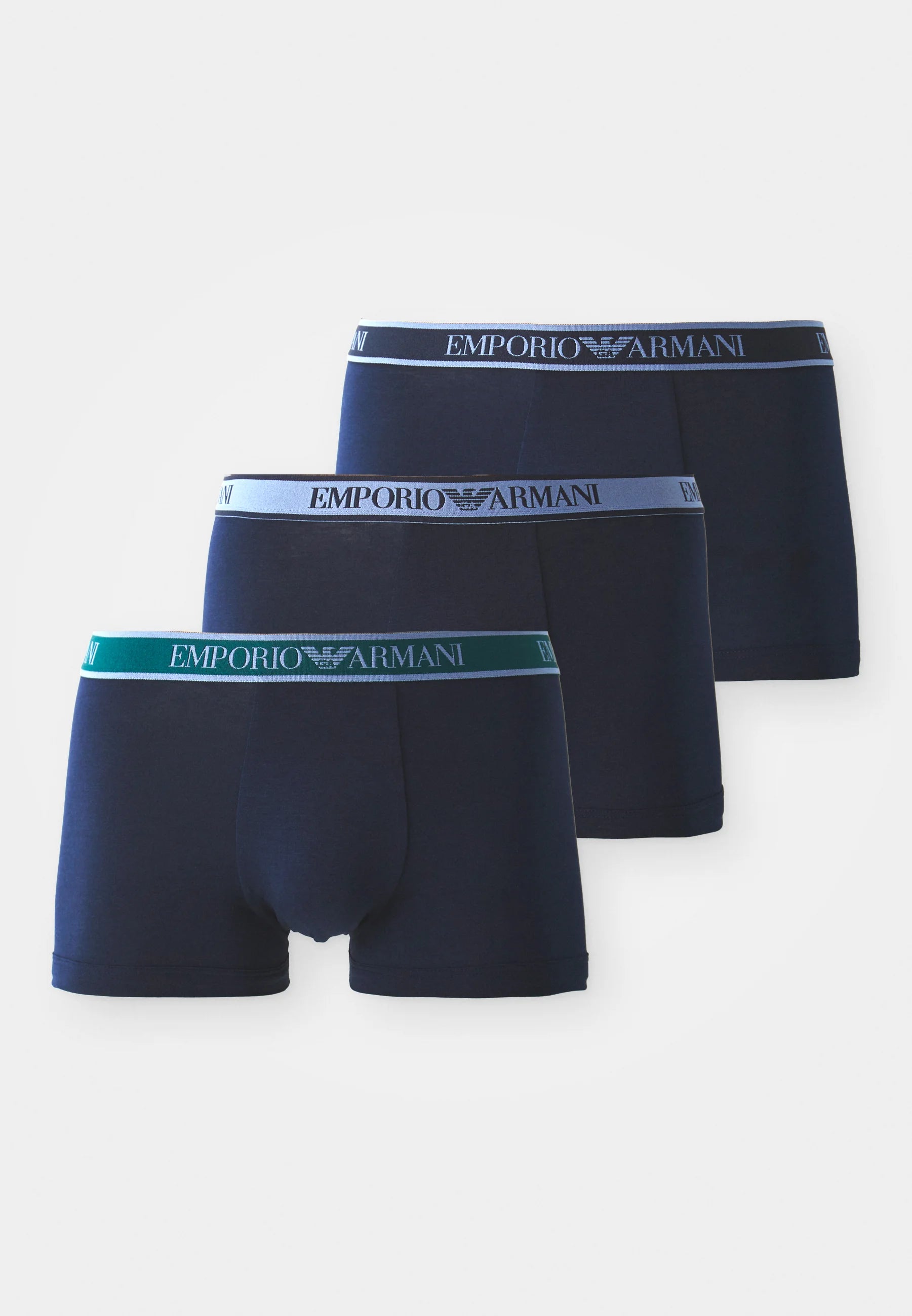Emporio Armani Trunks 3 Pack – modrá