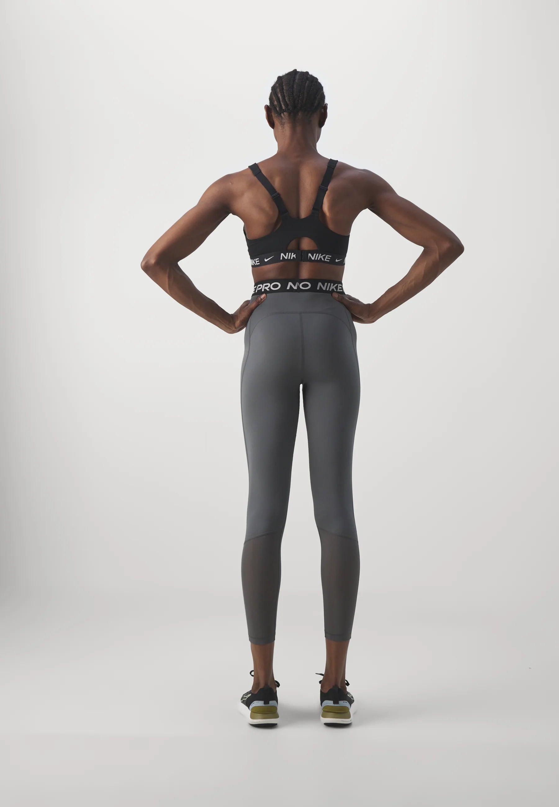 Nike Indy Medium Support Sports Bra – Black, White