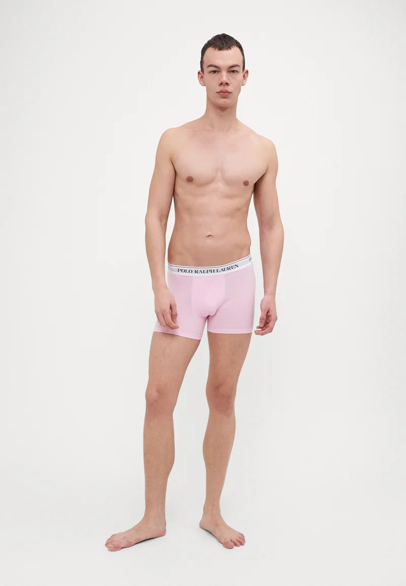 Polo Ralph Lauren Cotton Stretch Trunks – 5 Pack – Navy, Blue, Yellow, Pink, White