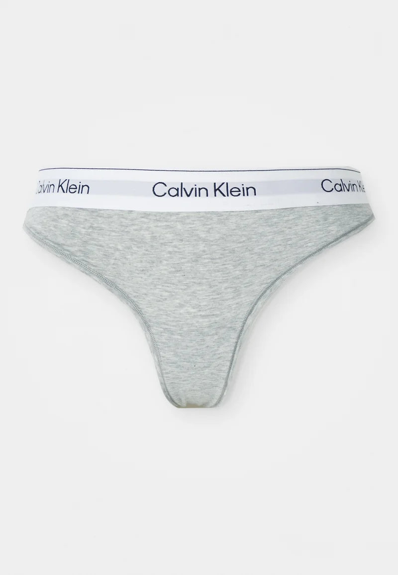 Calvin Klein Icon Thong – Grey Heather