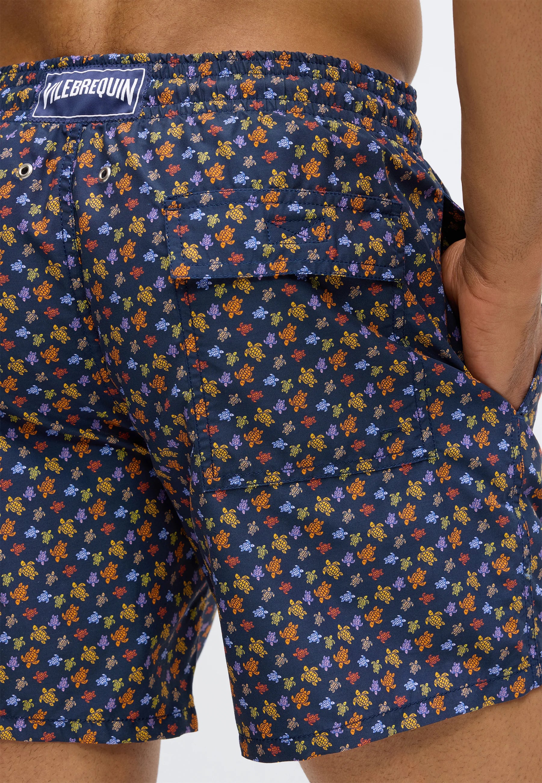Short de Bain Vilebrequin Moorea – Orange Vitamine