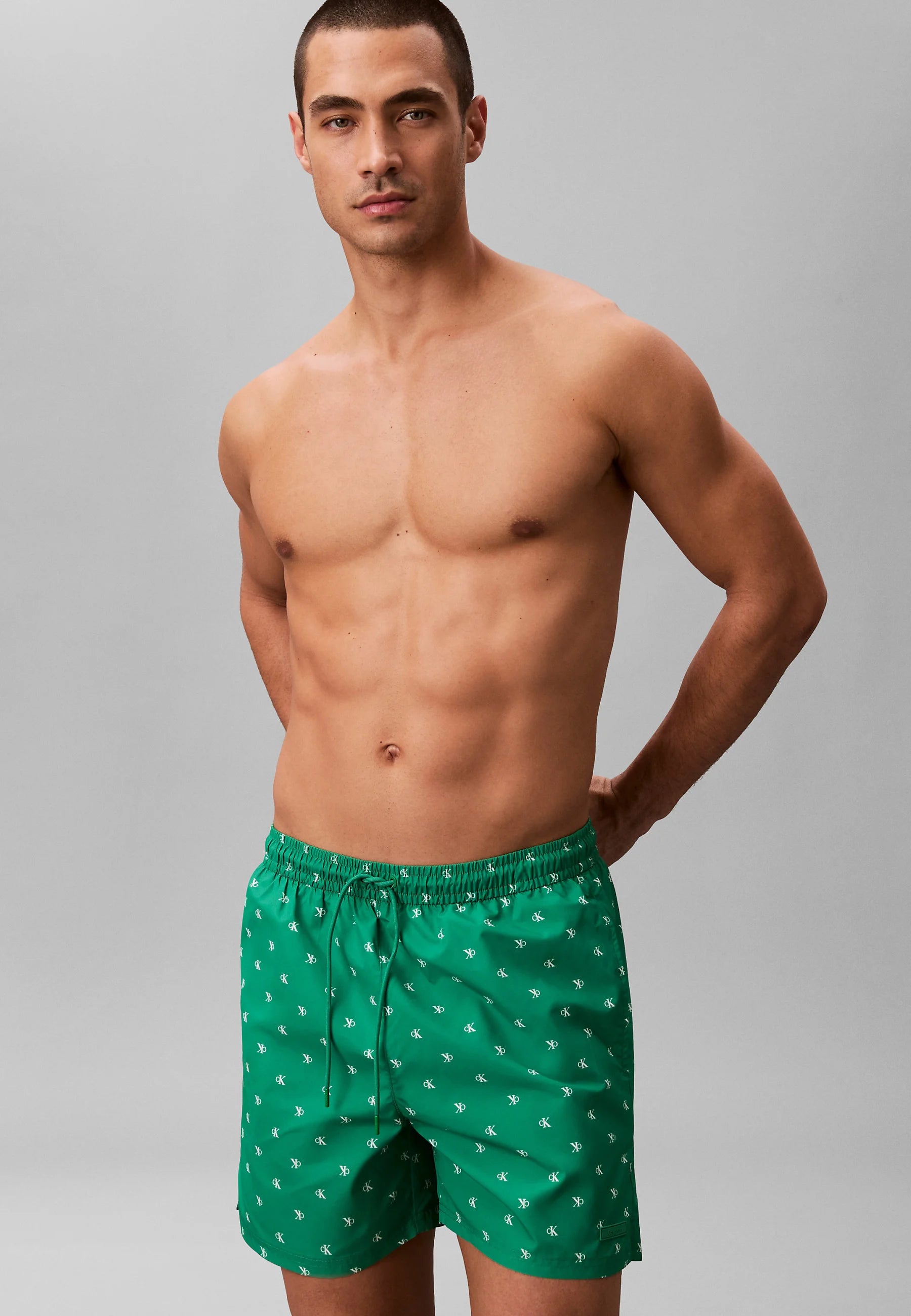 Short de bain Calvin Klein – Logo diamant Mardi Gras