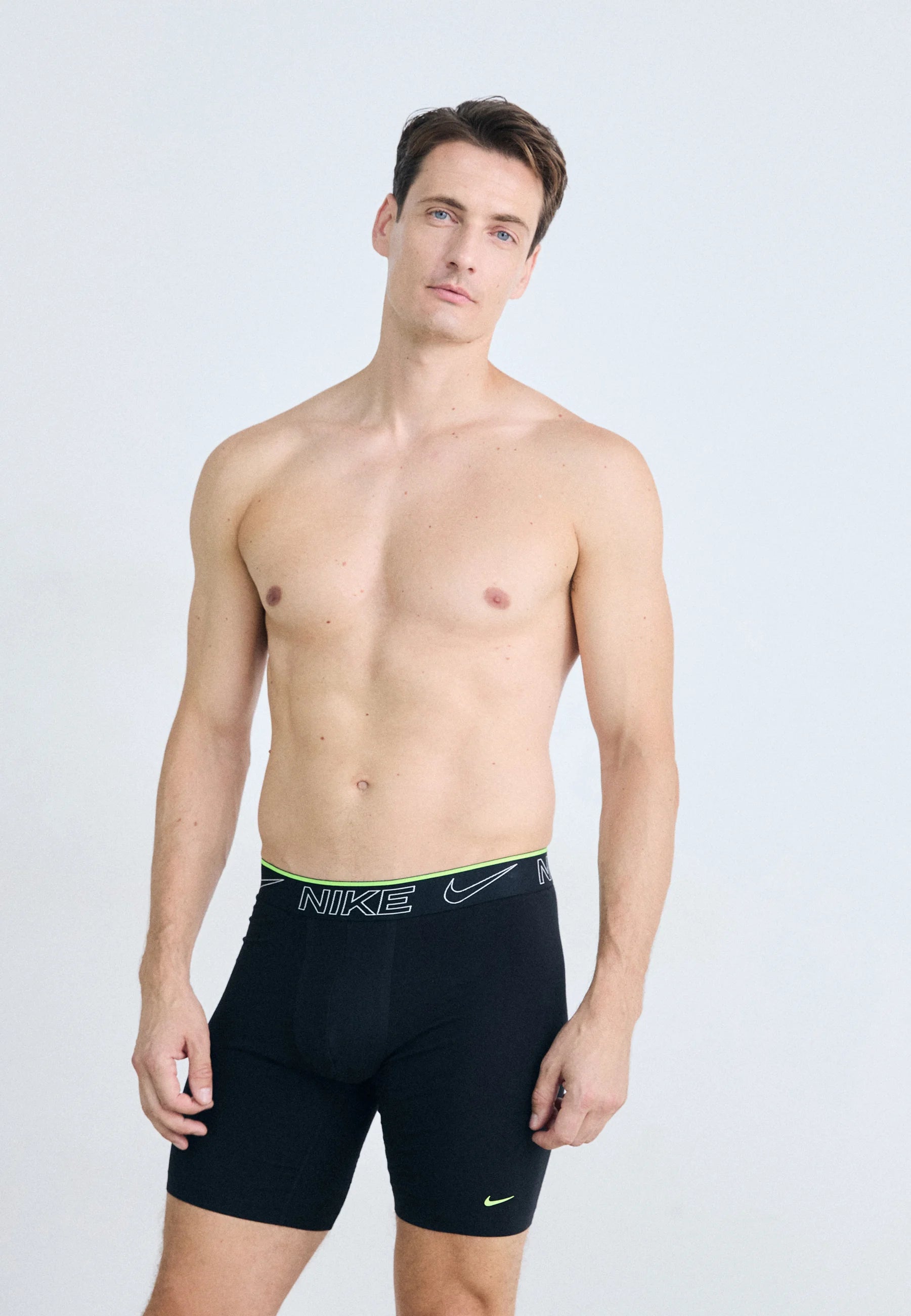 Lot de 2 slips longs Nike sous-vêtements – Noir