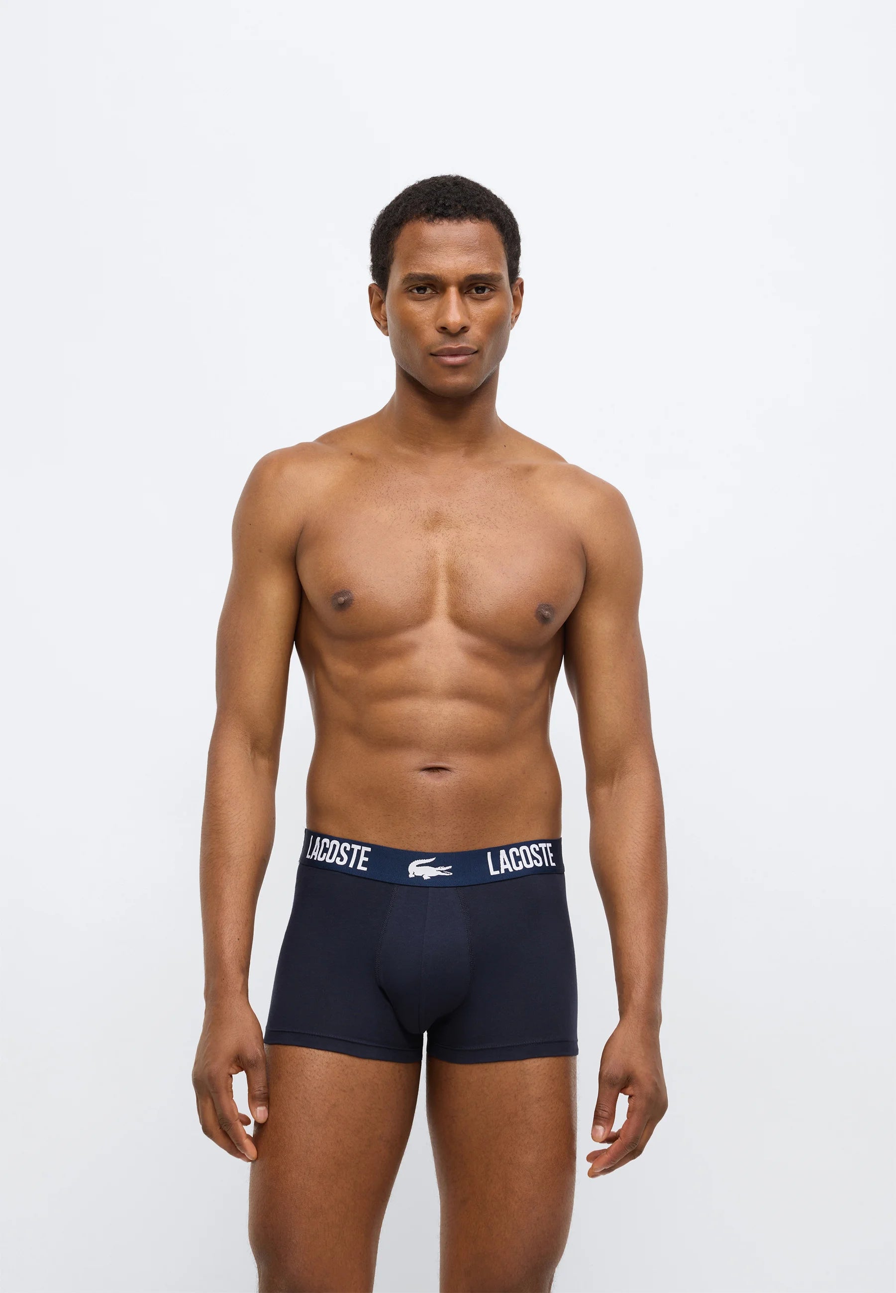 Lacoste Trunk 5 Pack Trunks – Navy Blue