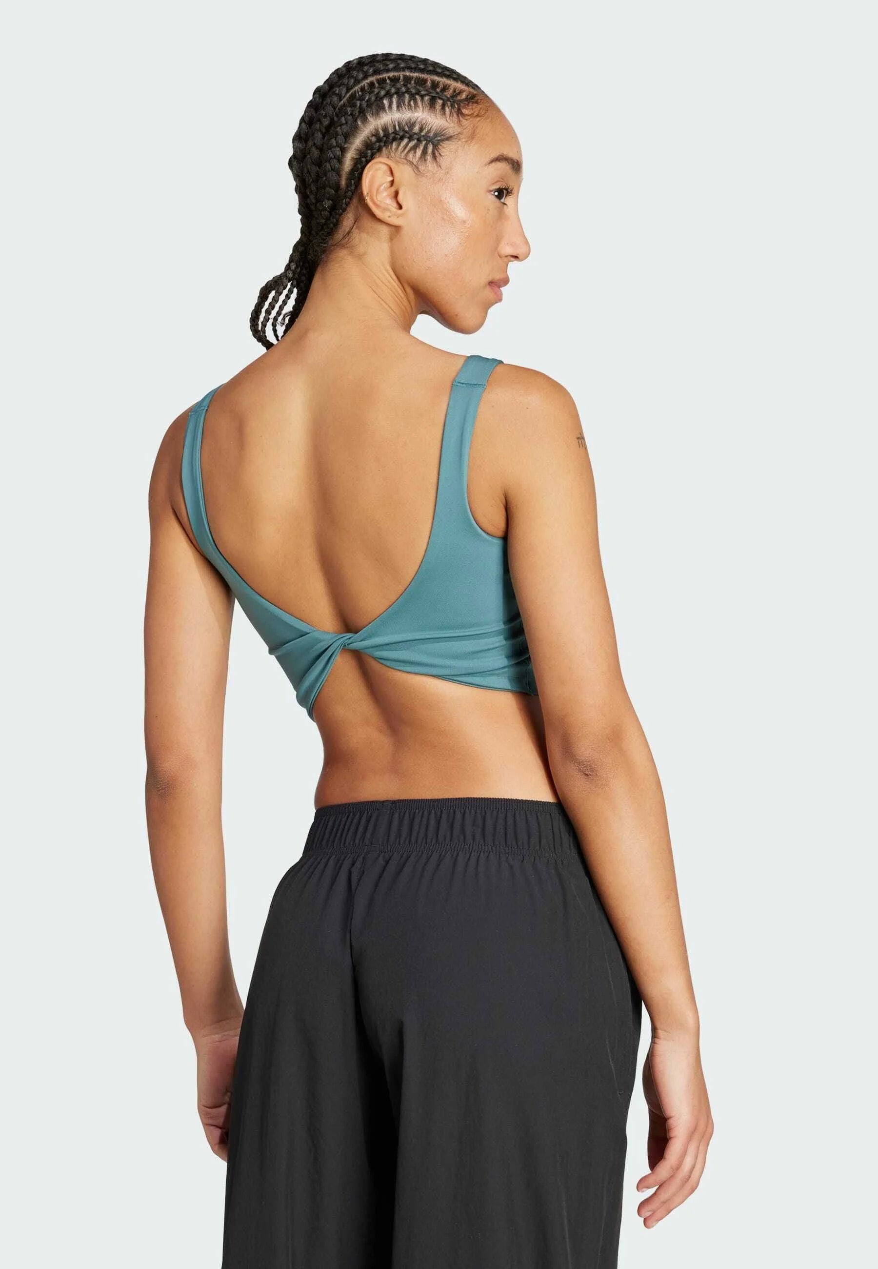 Adidas Performance PWR Tank Light Support Sports Bra – Preloved Teal