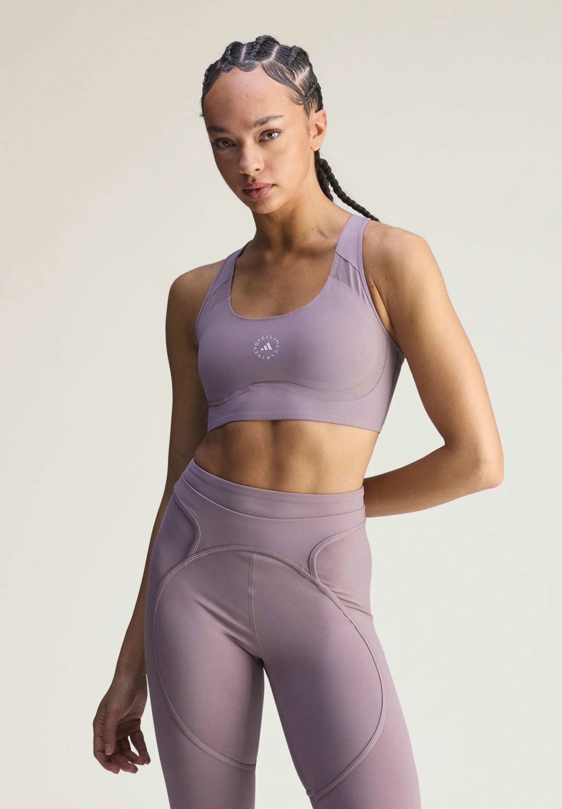 Adidas by Stella McCartney Medium Support Sports Bra – Legacy Purple