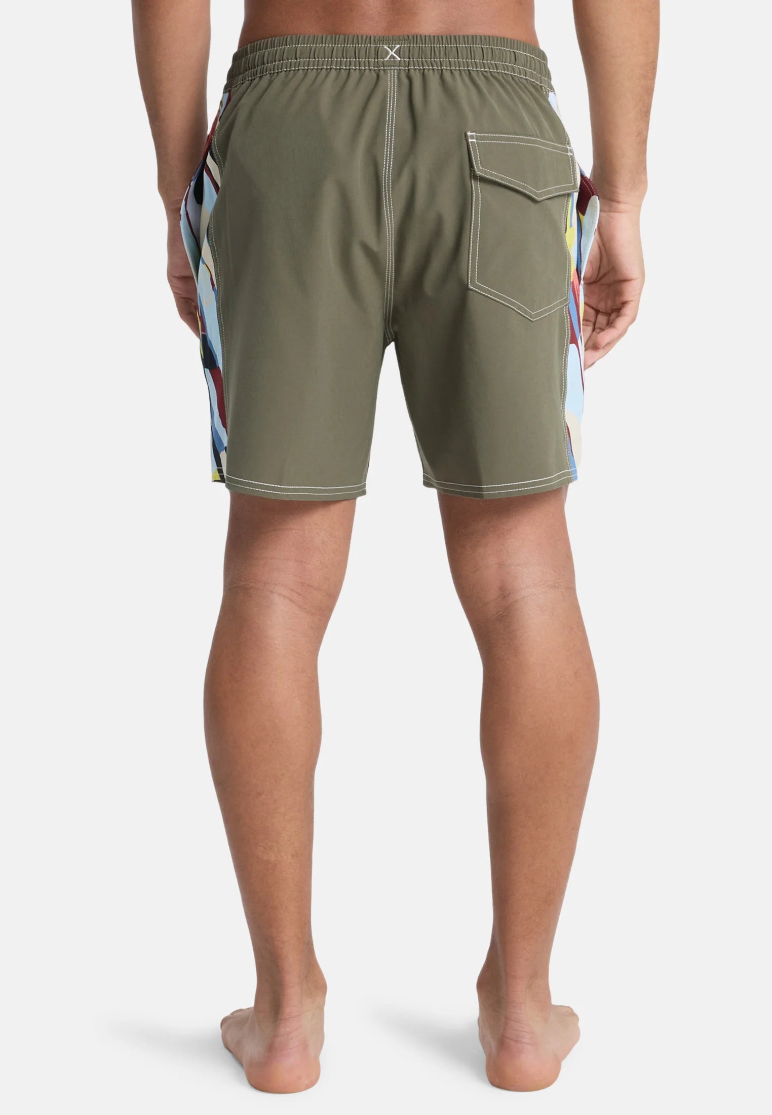 Quiksilver Original Arch Volley Swim Shorts – Grape Leaf