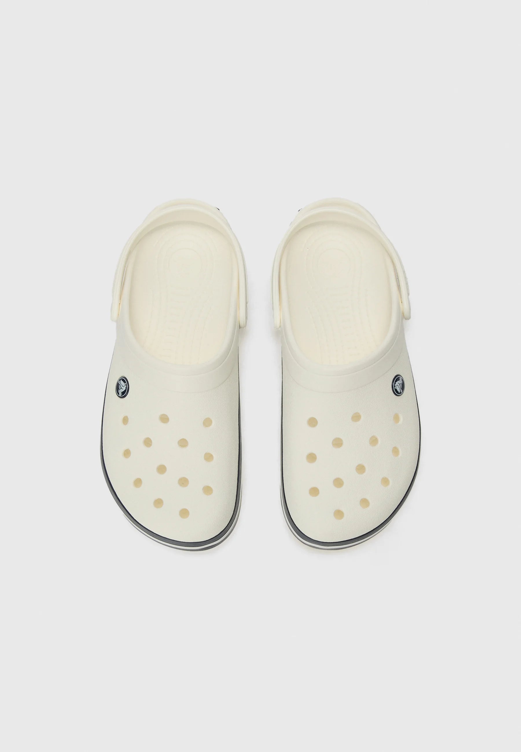 Zoccoli Crocs Crocband – Bianco, Blu scuro