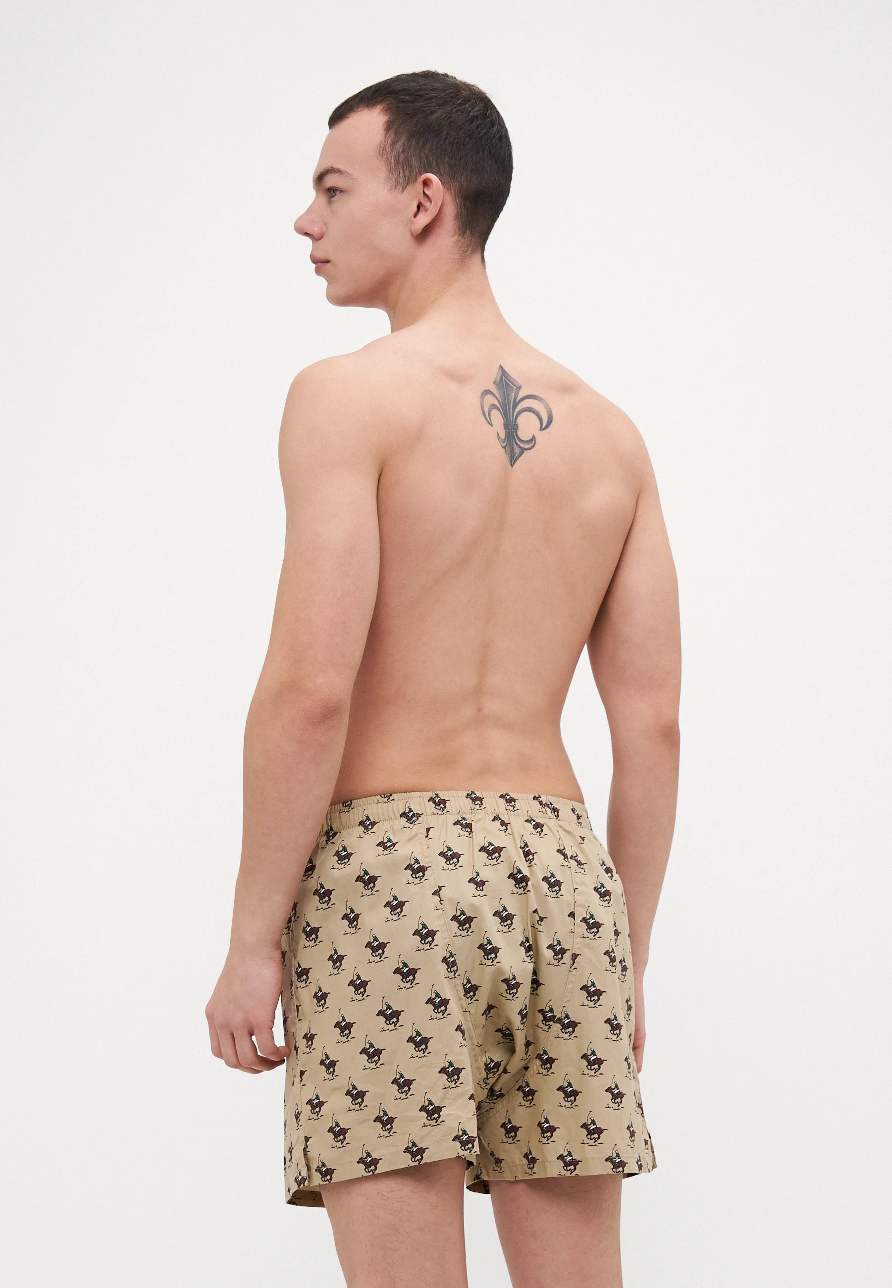 Boxer en coton Polo Ralph Lauren – Pack unique – Kaki