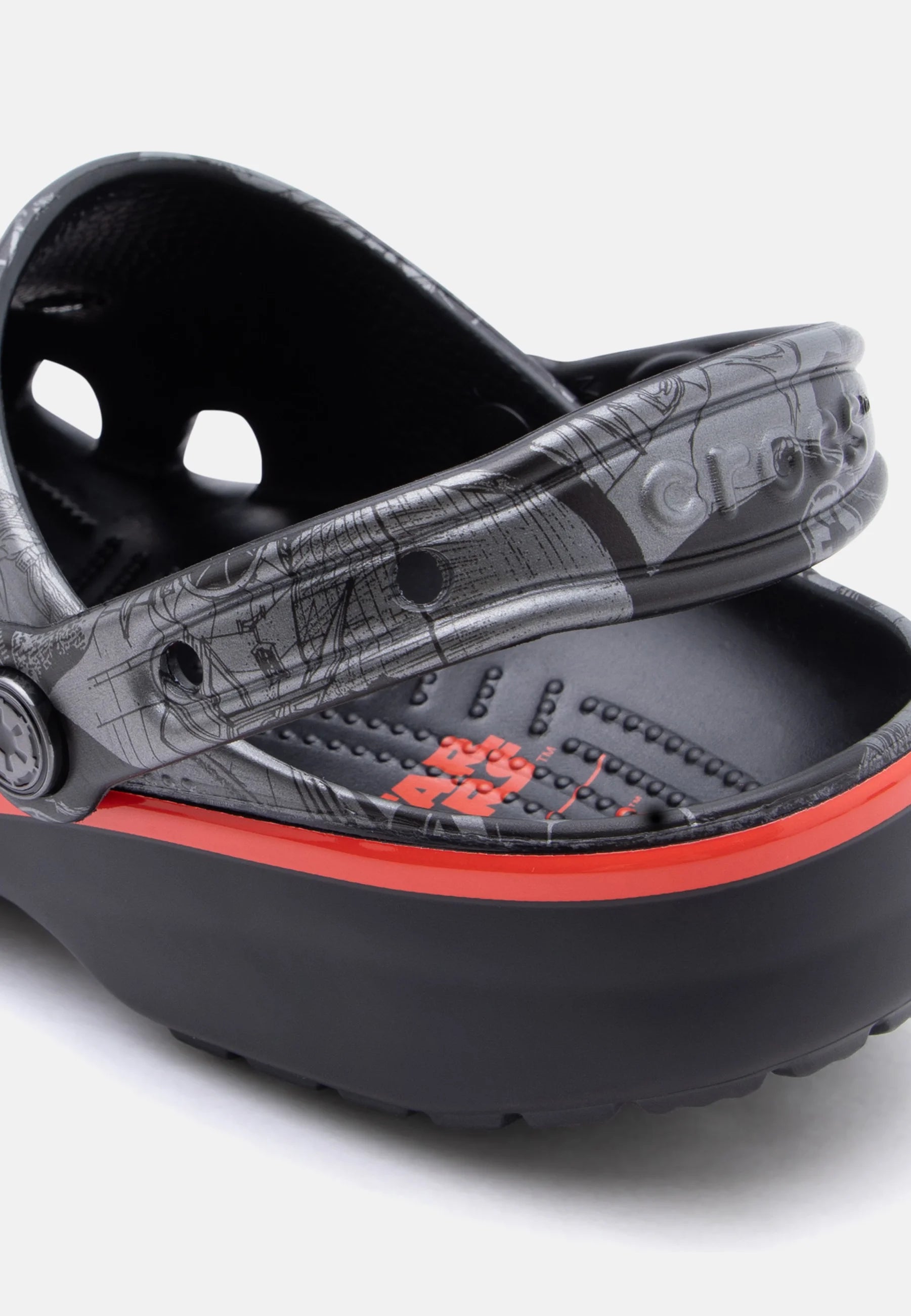 Crocs Star Wars Graphic Darth Vader Unisex Mules – Multi-Coloured