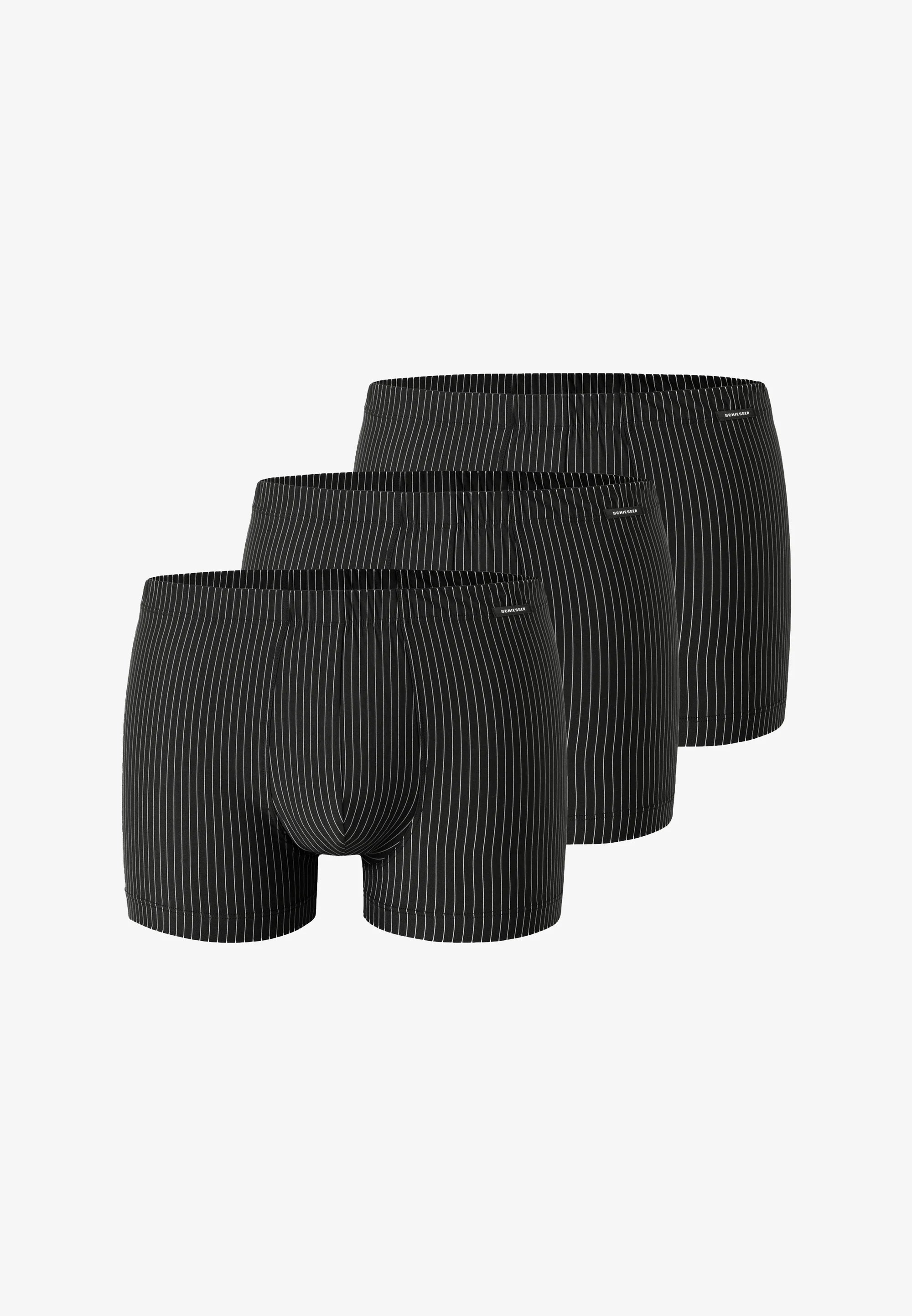 Lot de 3 caleçons Schiesser Pure Micro – Noir