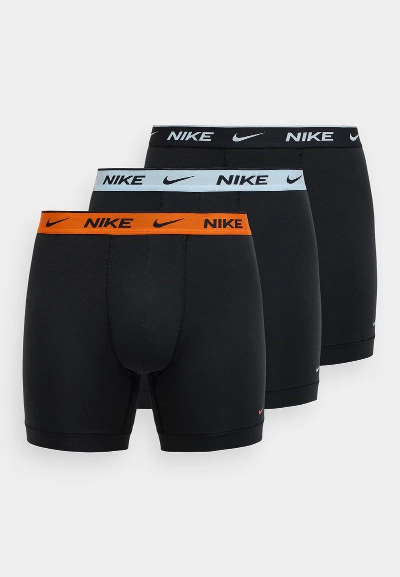 Nike Underwear 3 Pack Boxer Briefs – Black