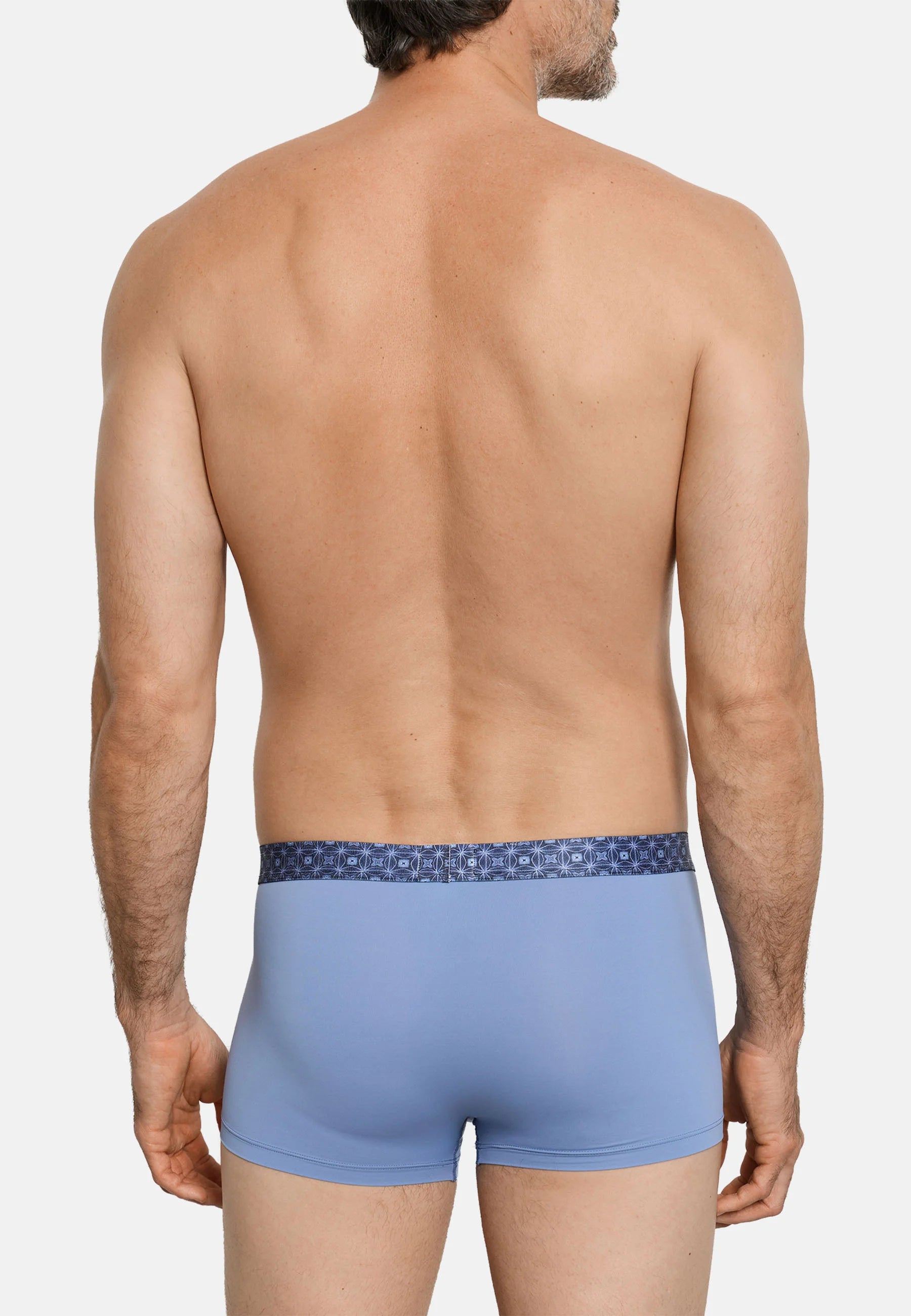 Boxer HANRO TOUCH – Bleu Minéral