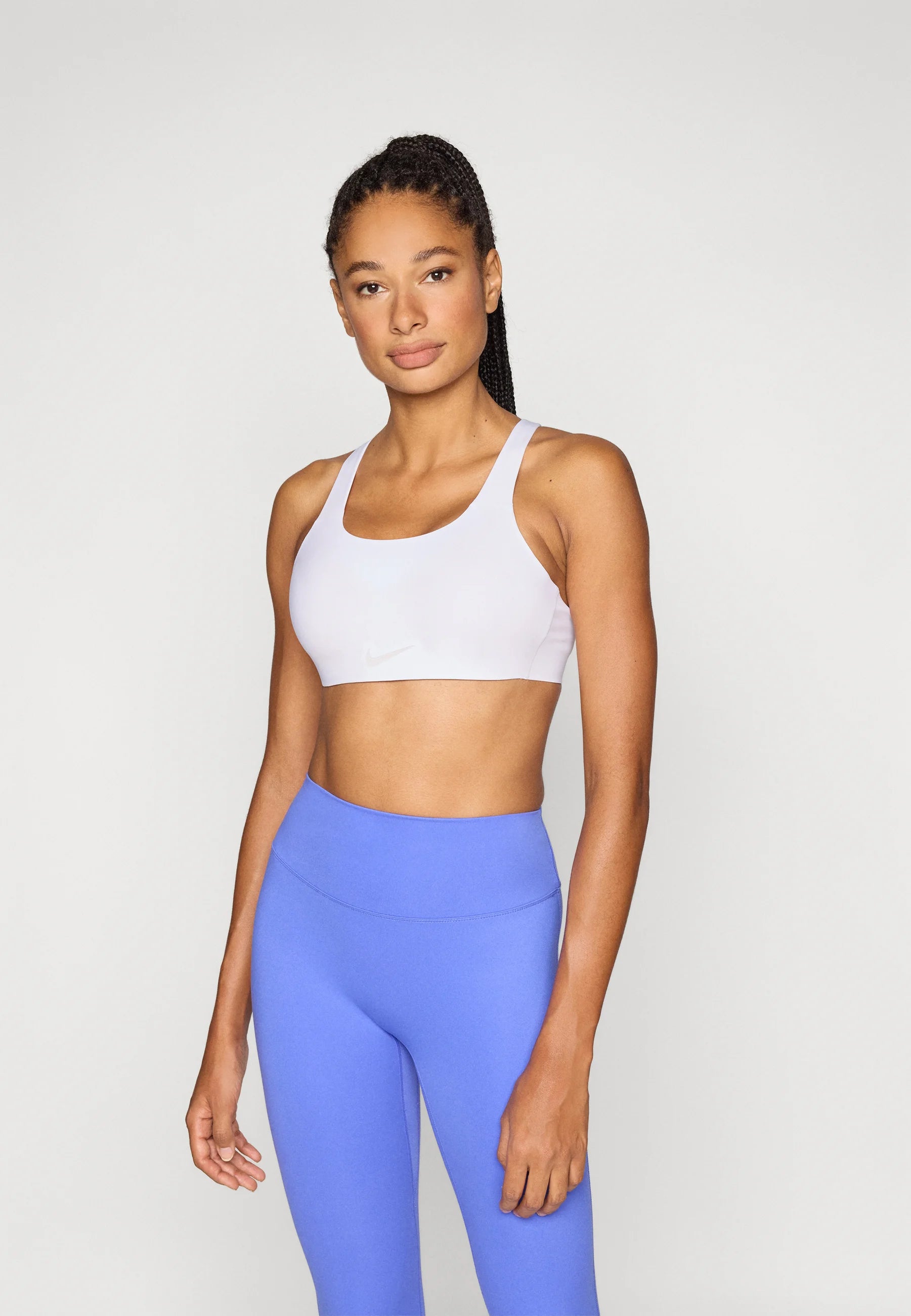 Sportovní podprsenka Nike Rival High Support – bílá