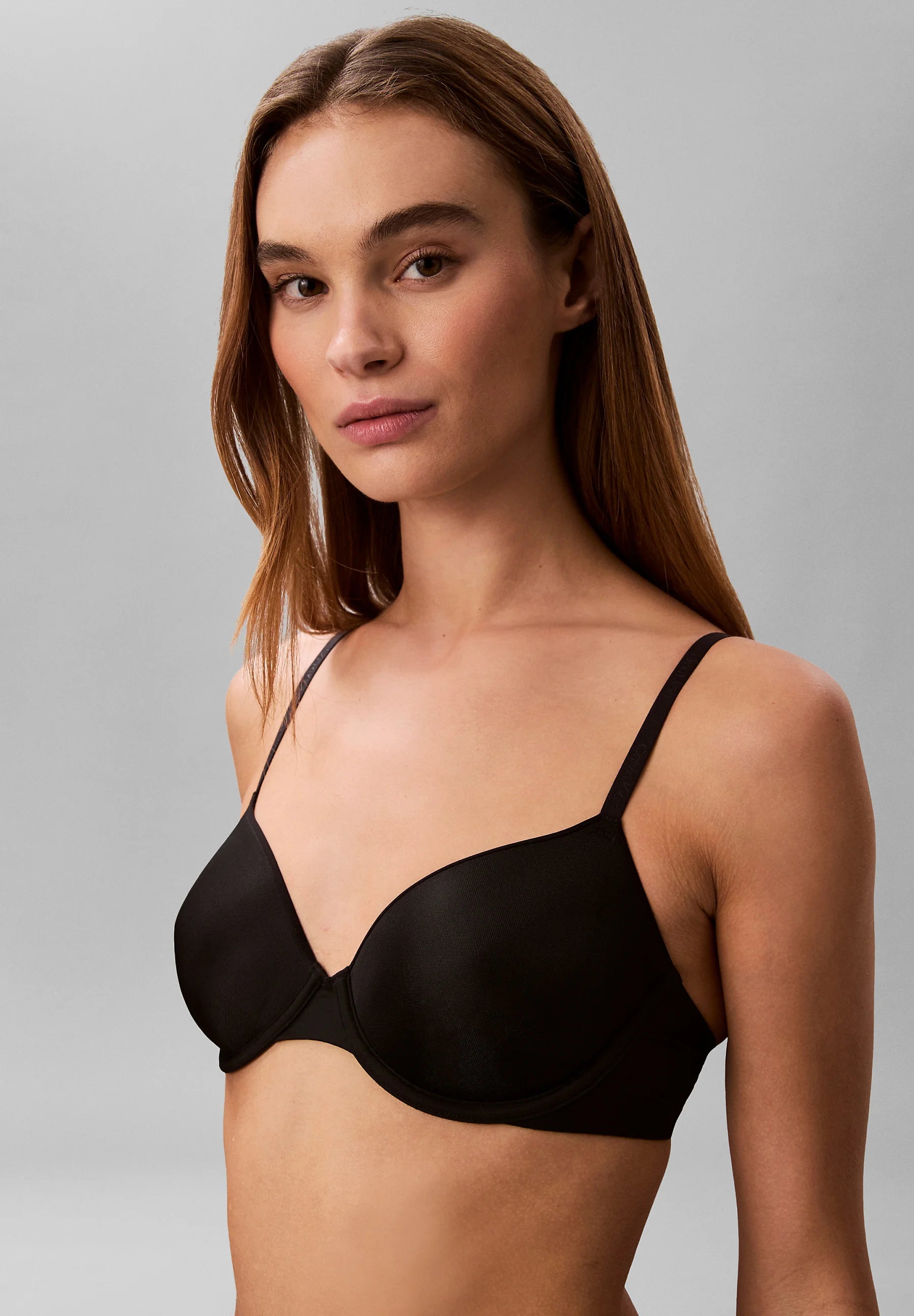 Calvin Klein Lightly Lined Underwired Bra – Black