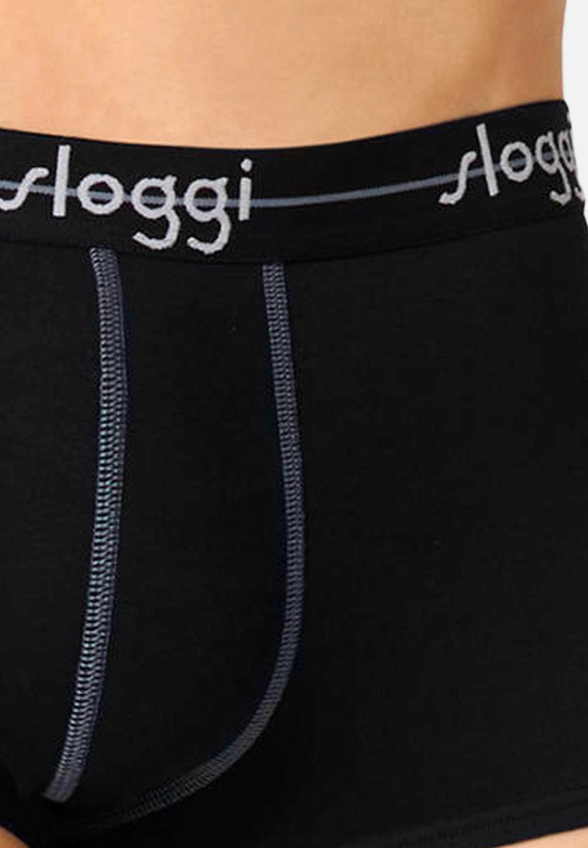 Sloggi Start Hipster Trunks 6 Pack – černá