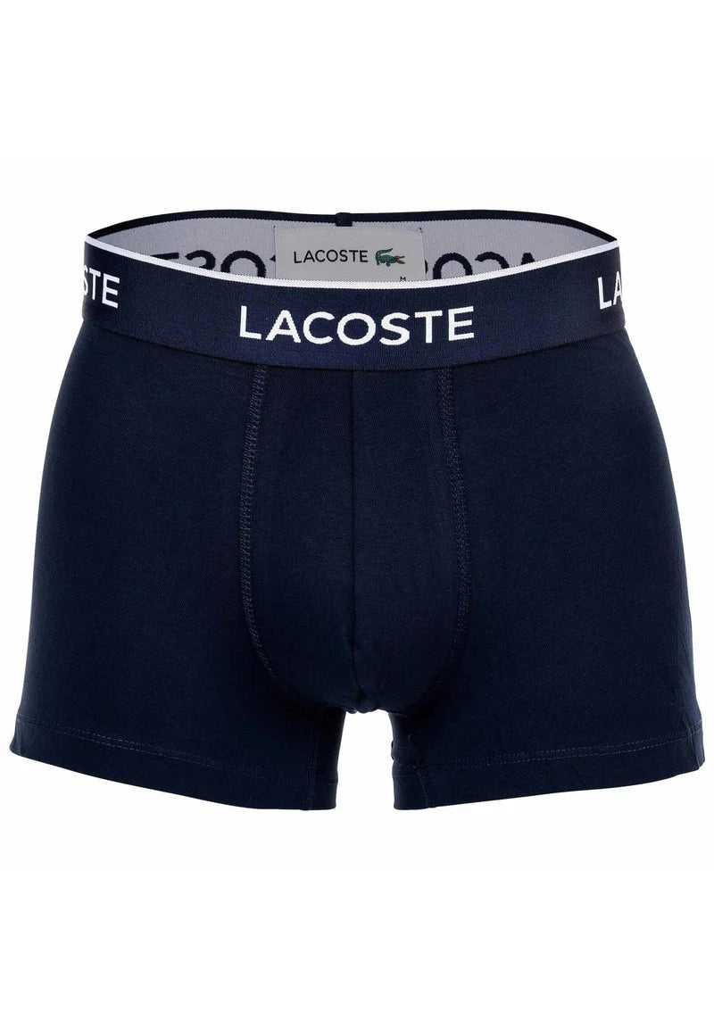 Lacoste 6 Pack Casual Stretch Logobund Trunks – modrá, červená