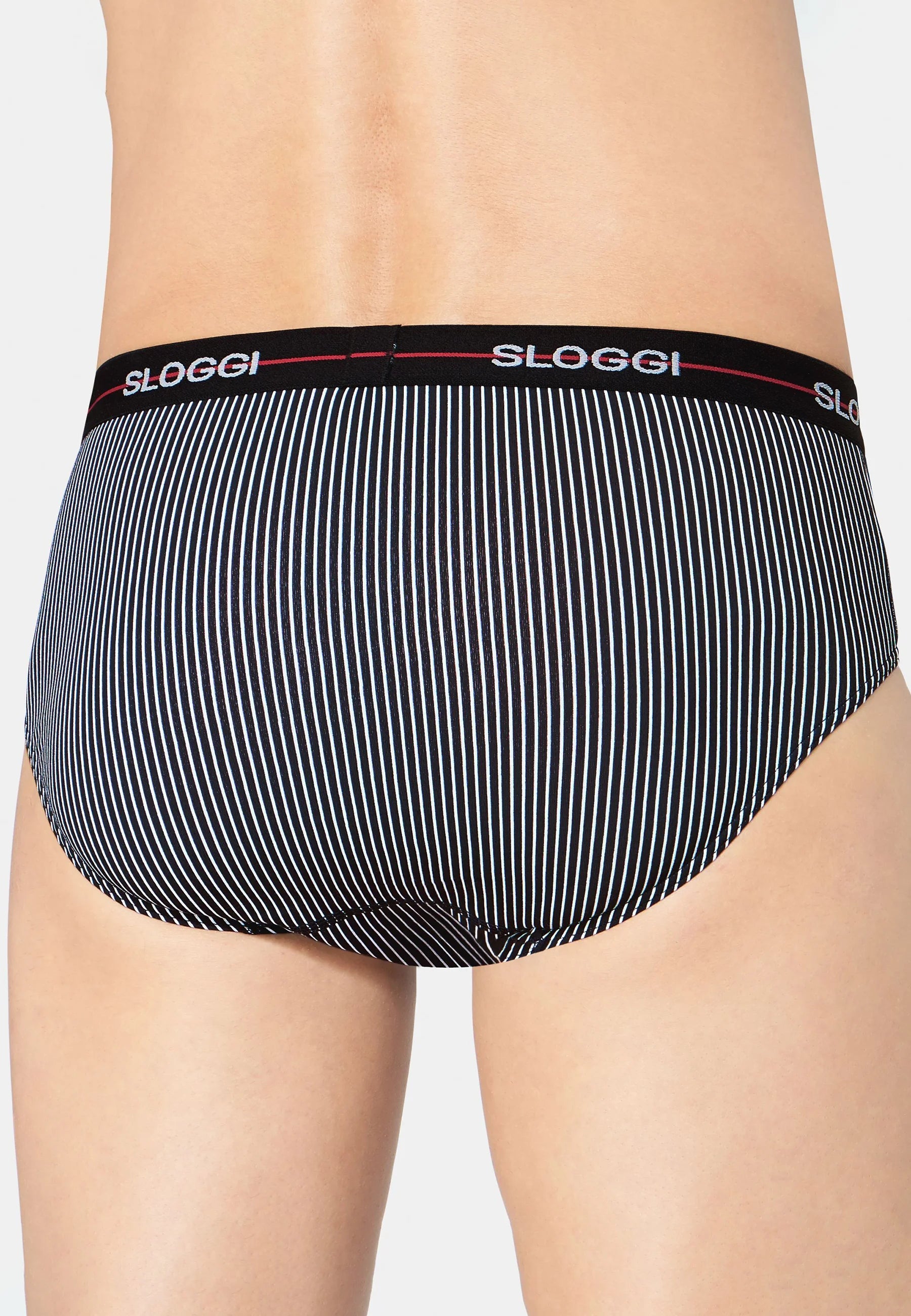 Sloggi Start Briefs 6 Pack – červená , tmavá kombinace
