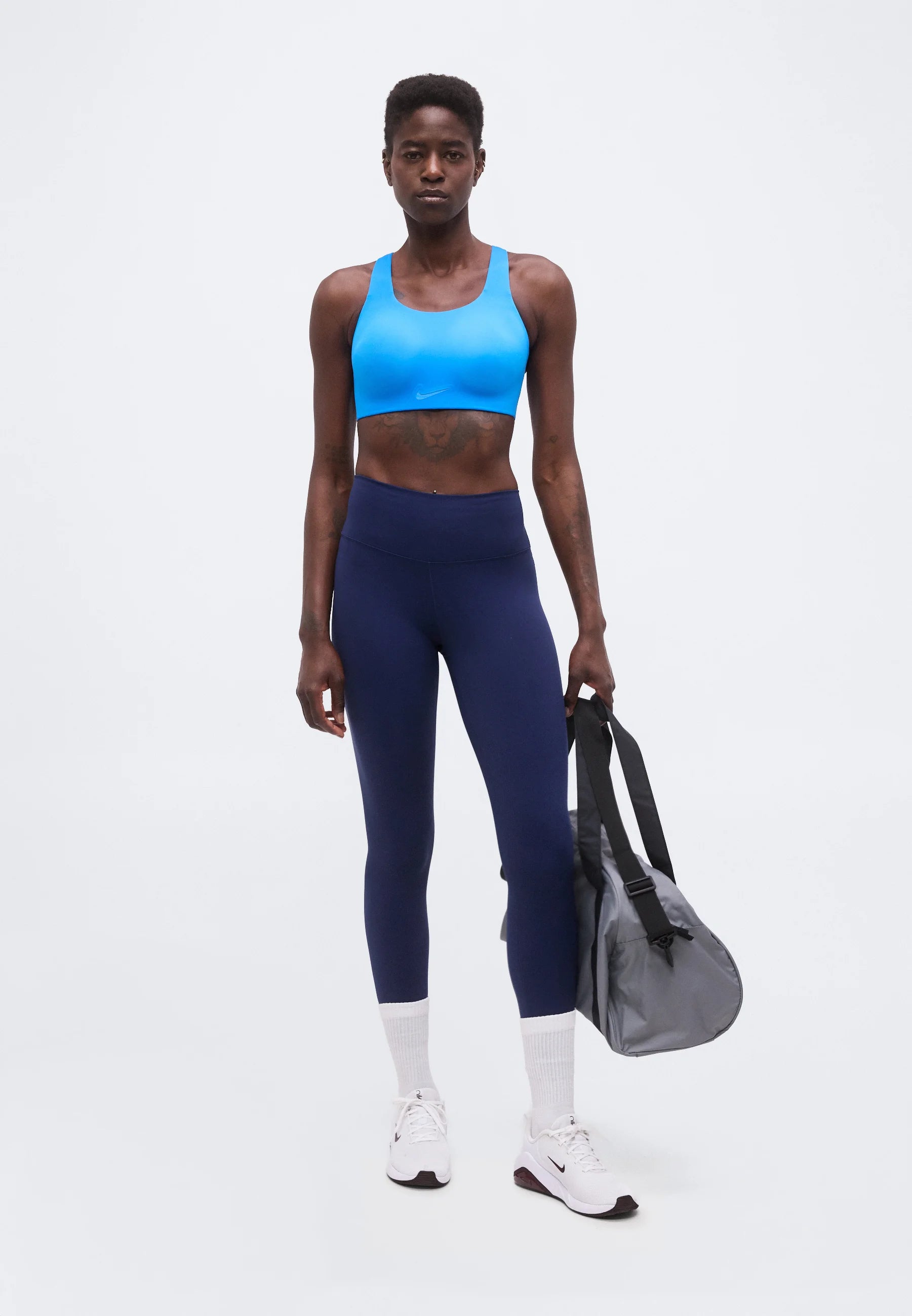 Nike Rival High Support Sports Bra – Light Photo Blue