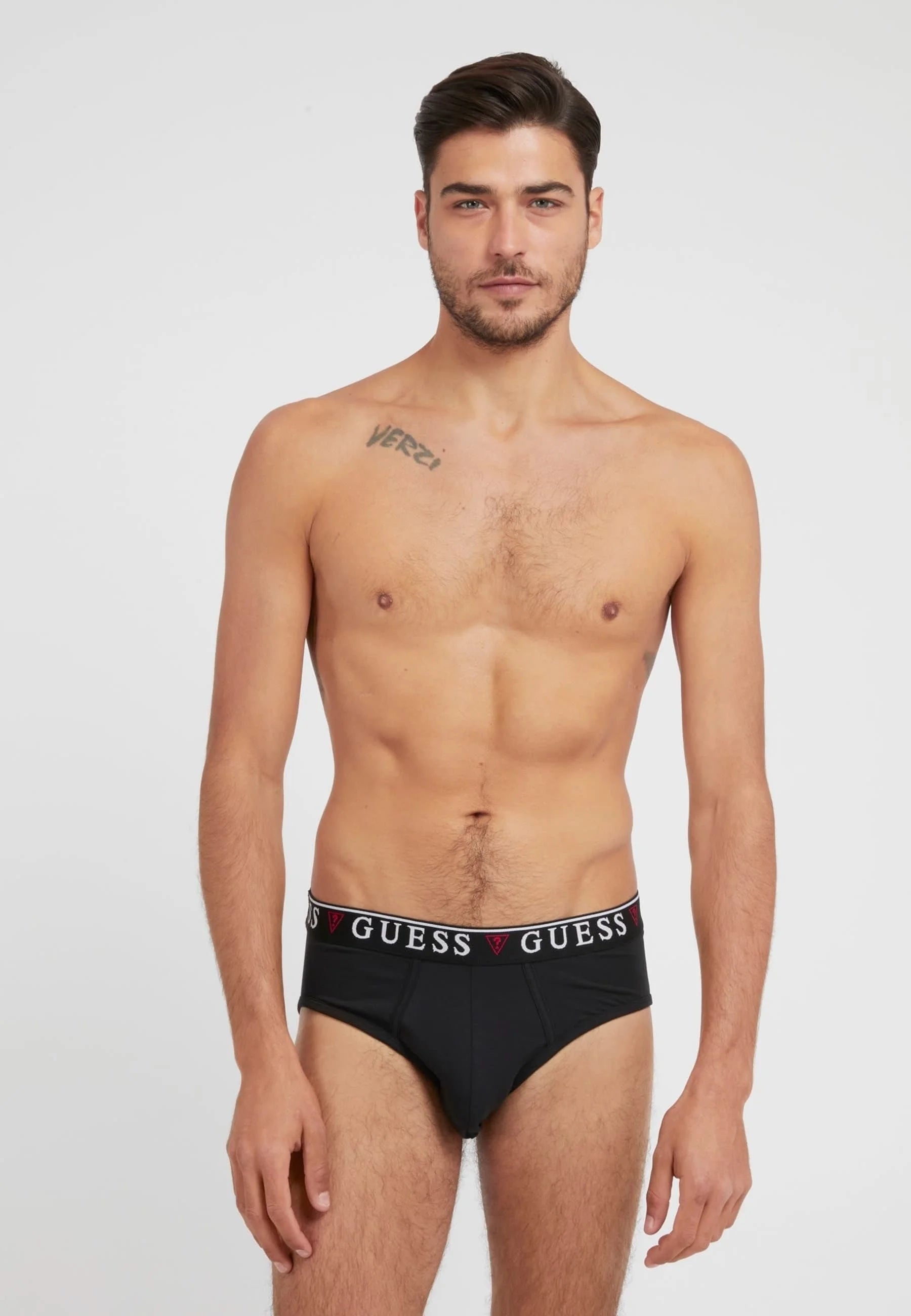 Guess Brian Hero Confezione da 3 slip - Nero