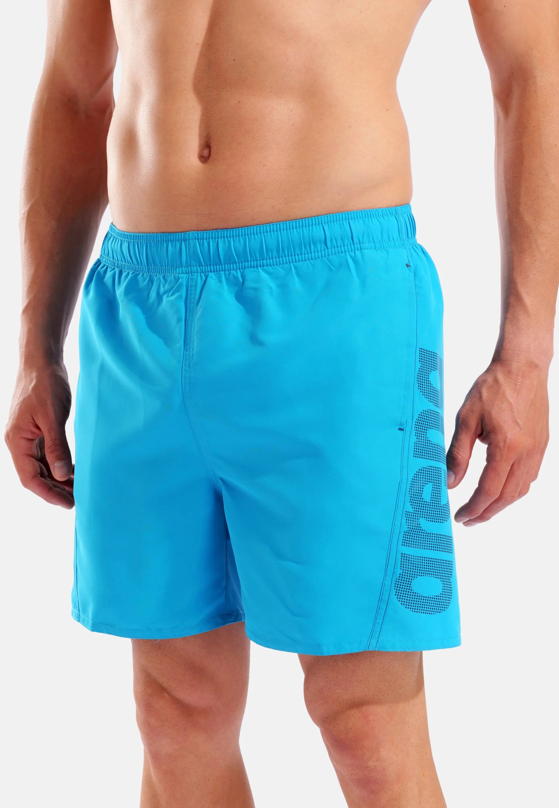 Arena Fundamentals Logo Boxer R – Turquoise, Navy
