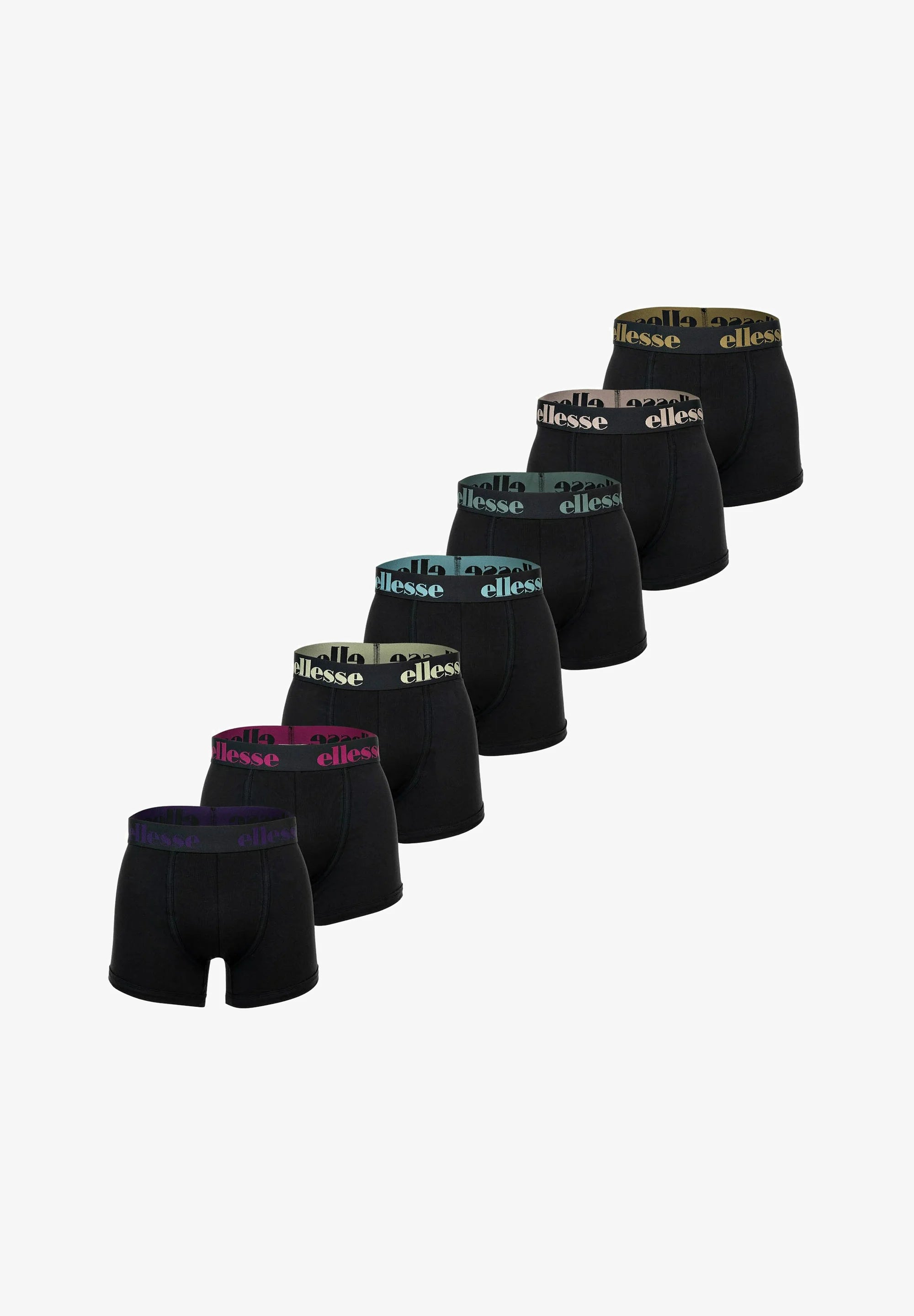 Kufry Ellesse 7 Pack – Black Multicolor