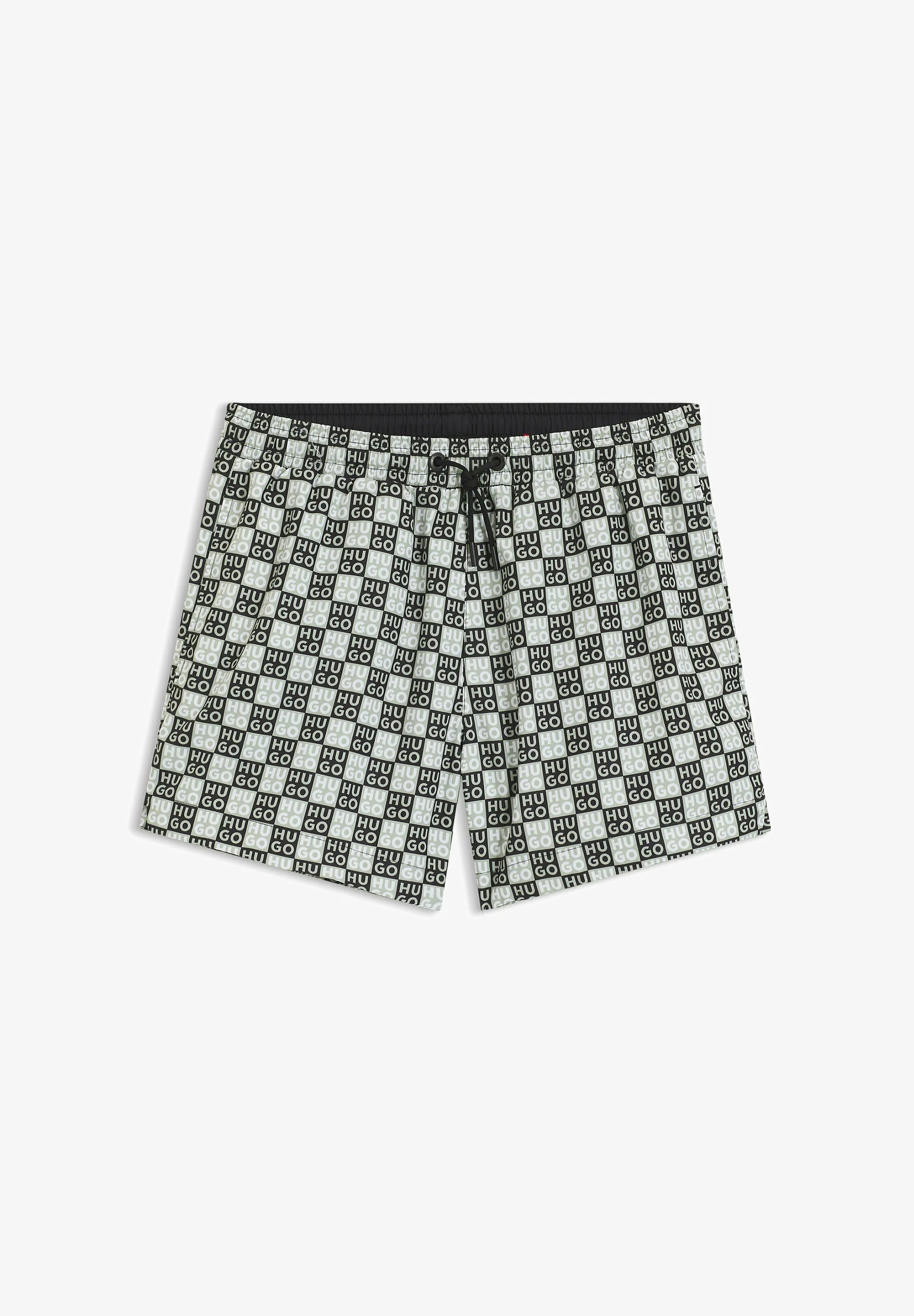 Short de bain HUGO Aaron Swim - Vert foncé Six