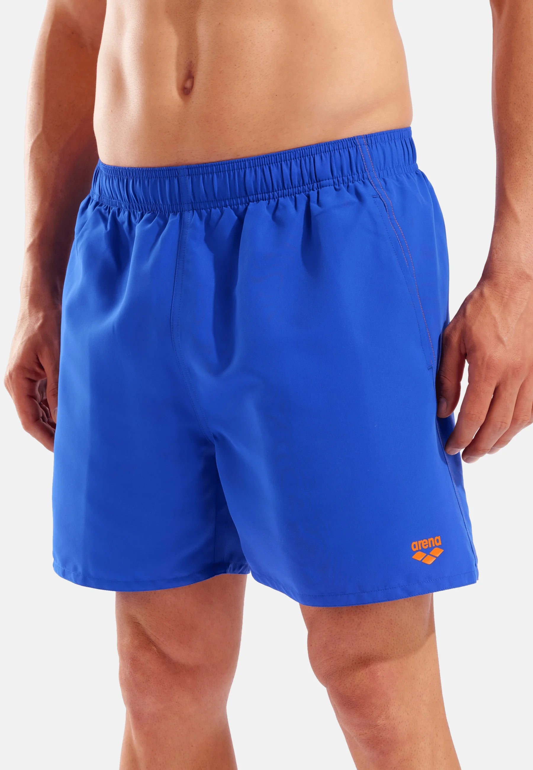 Arena Fundamentals Boxer R – Bleu fluo, Orange équipe