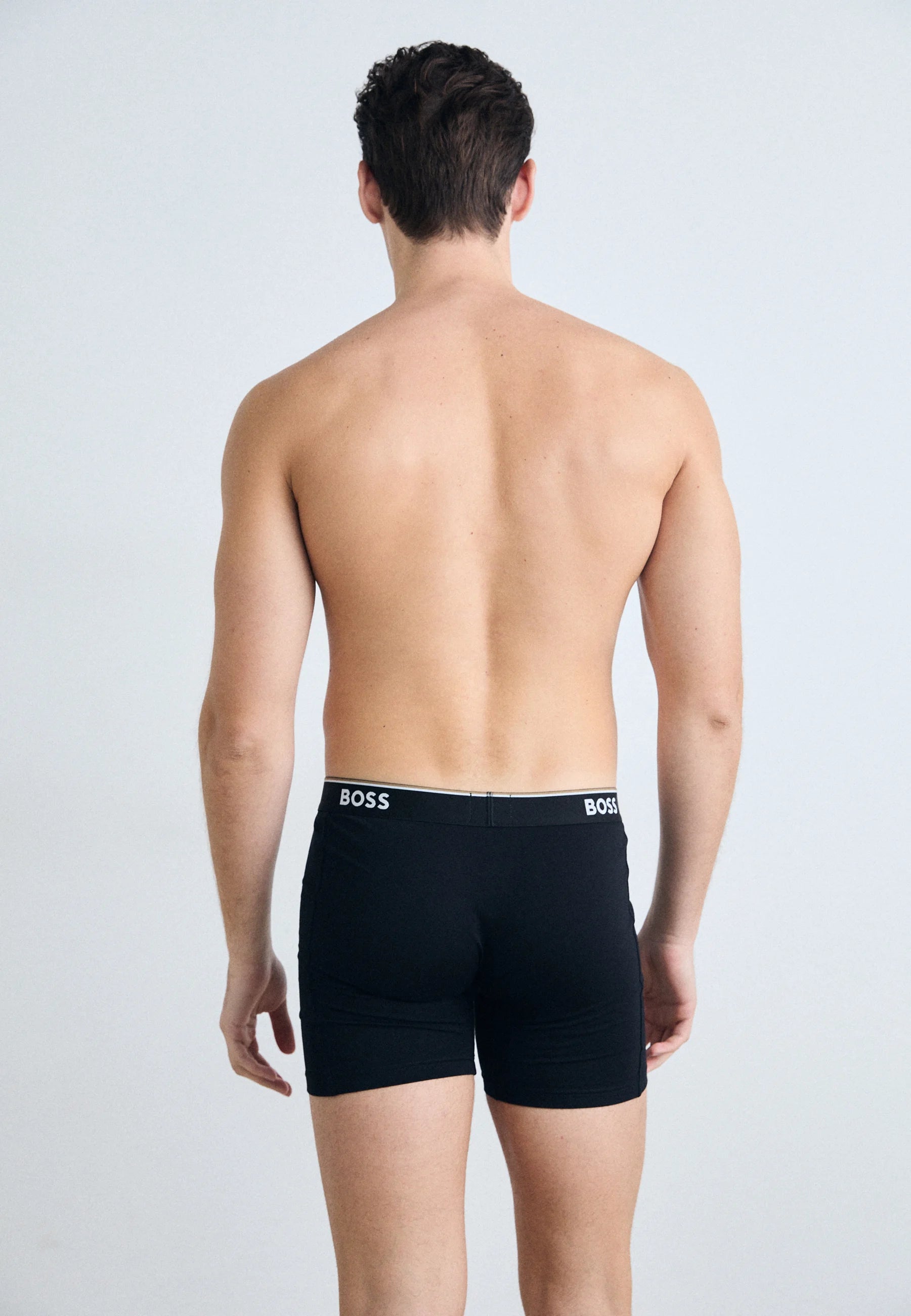 BOSS Power 3 Pack – Trunks – Black, White, Grey