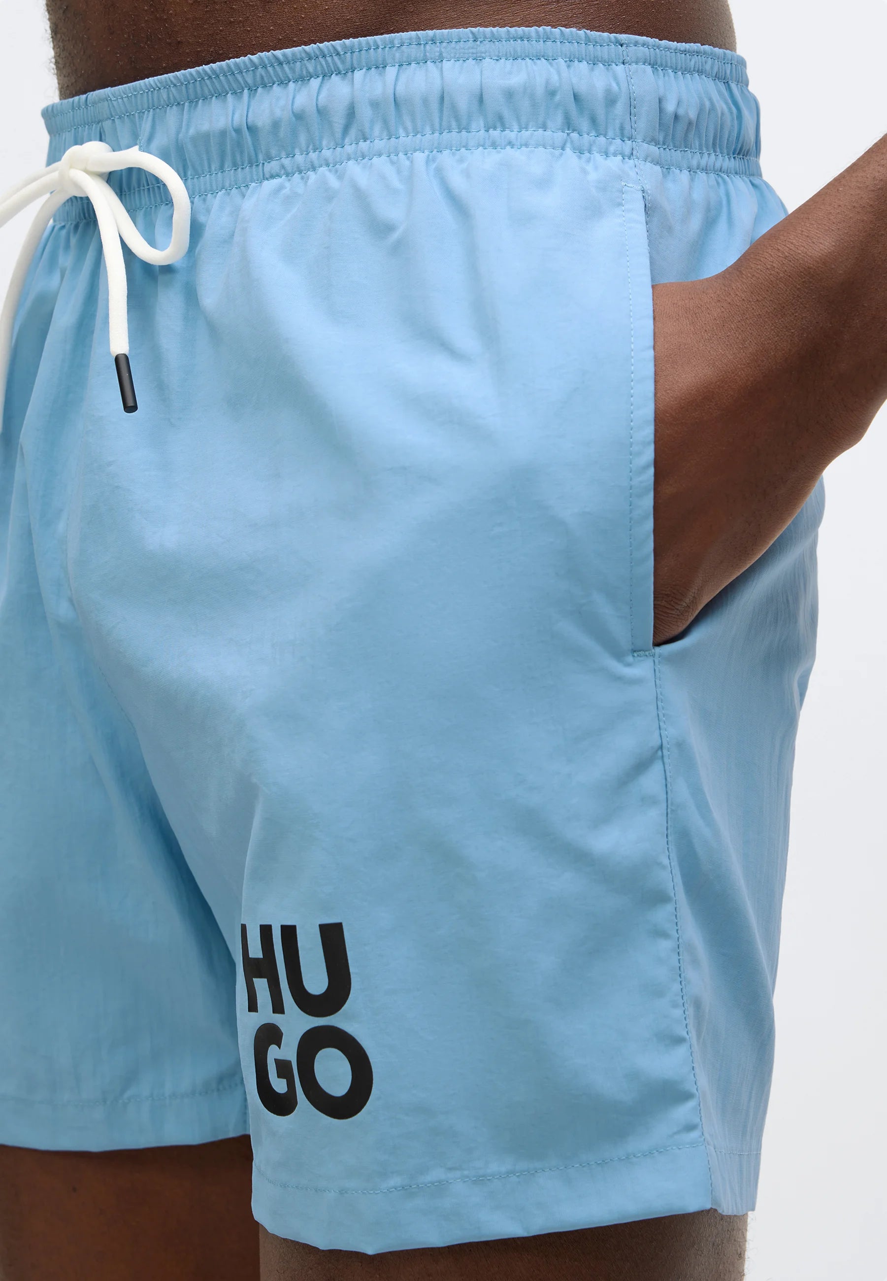 HUGO Paolo Swim Shorts – Light Pastel Blue