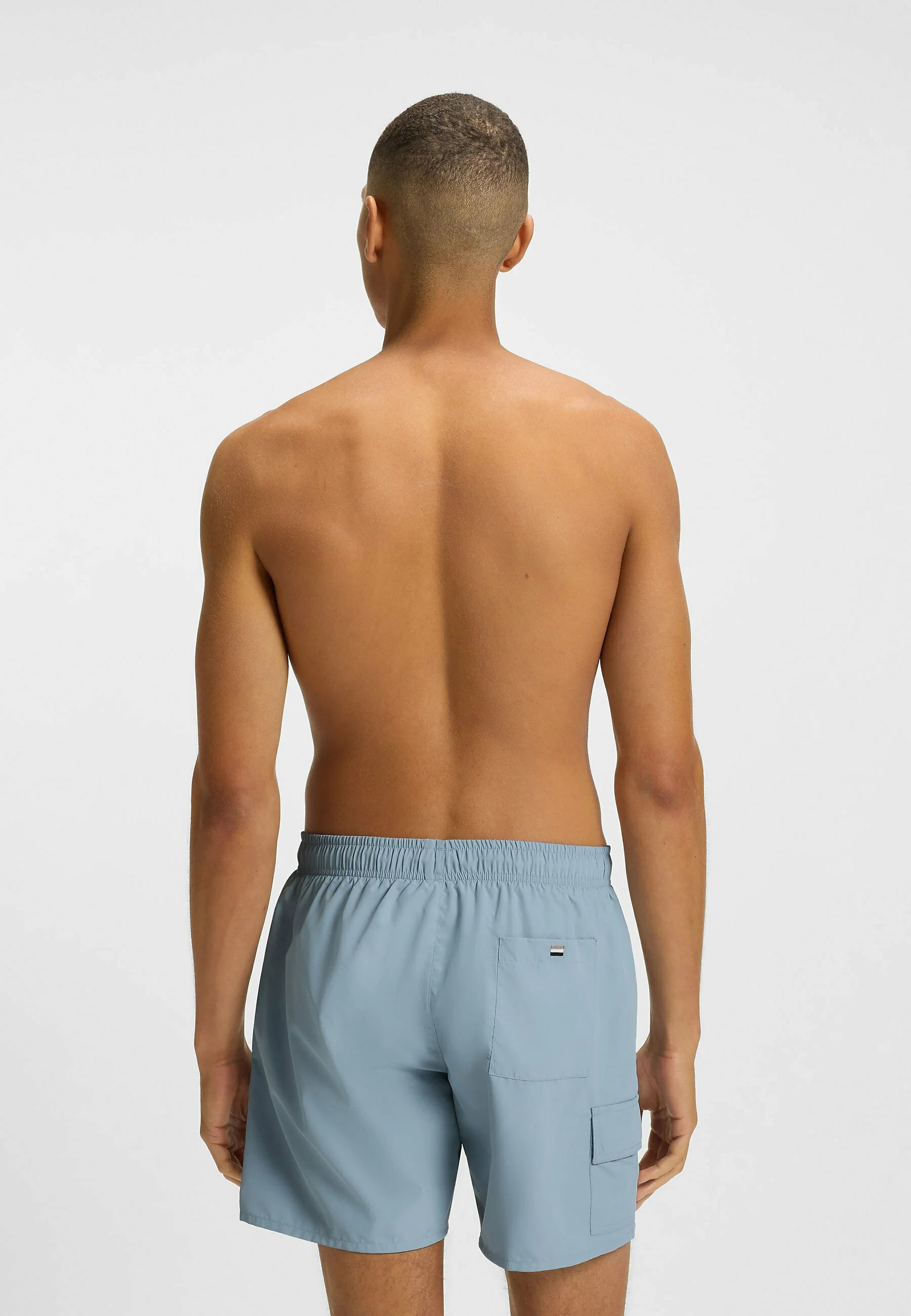 BOSS Dive Badeshorts – Open Blue Twentytwo