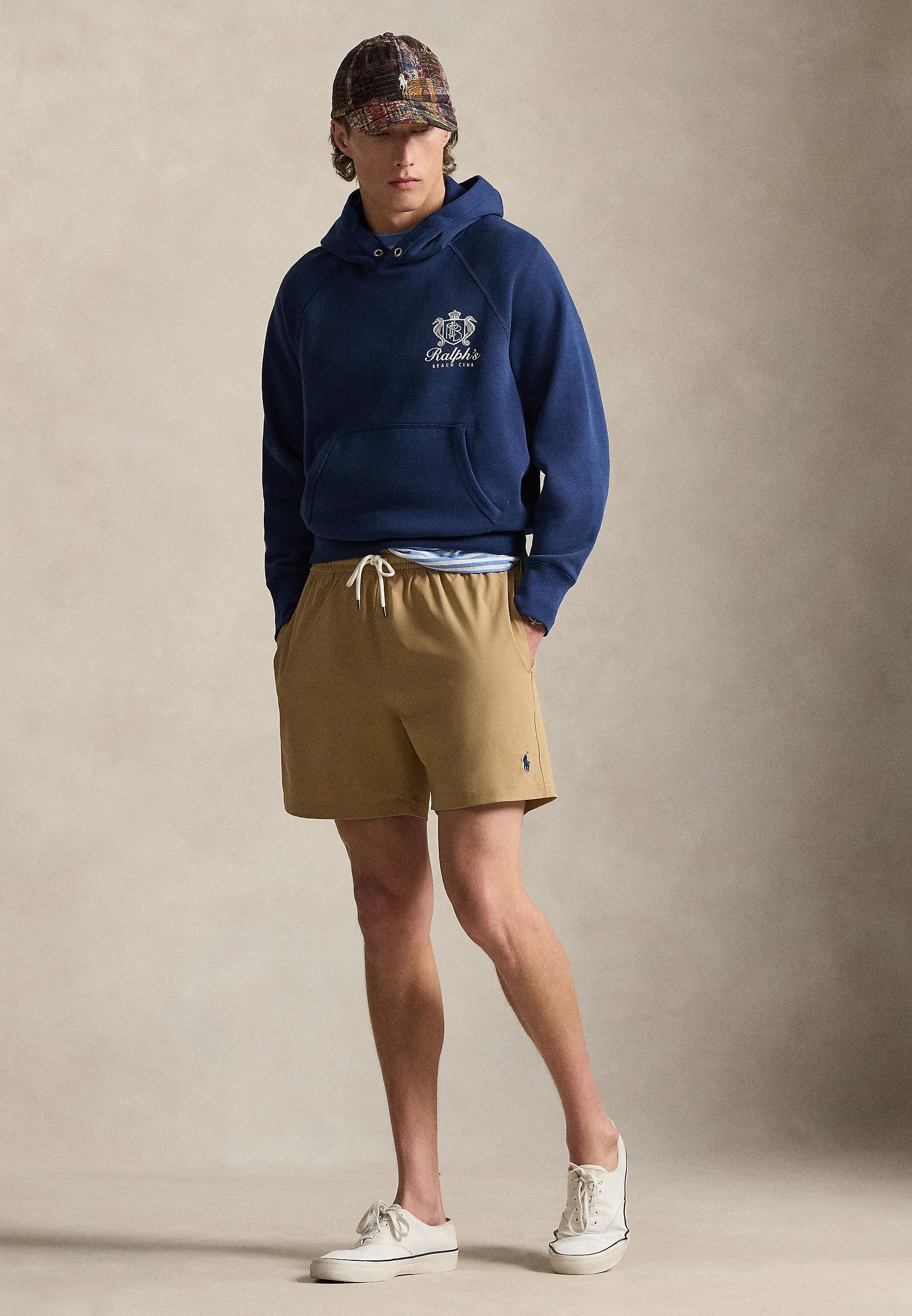 Short de bain Polo Ralph Lauren Cafe Tan Traveler - Beige