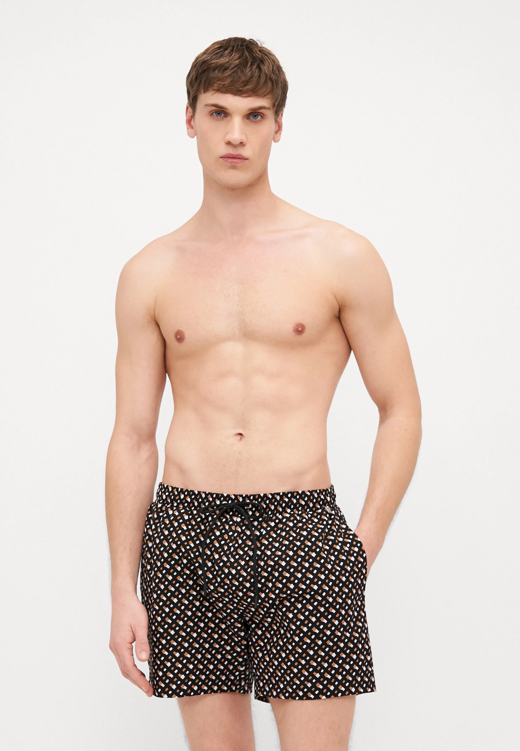 Pantaloncini da bagno BOSS – Neri