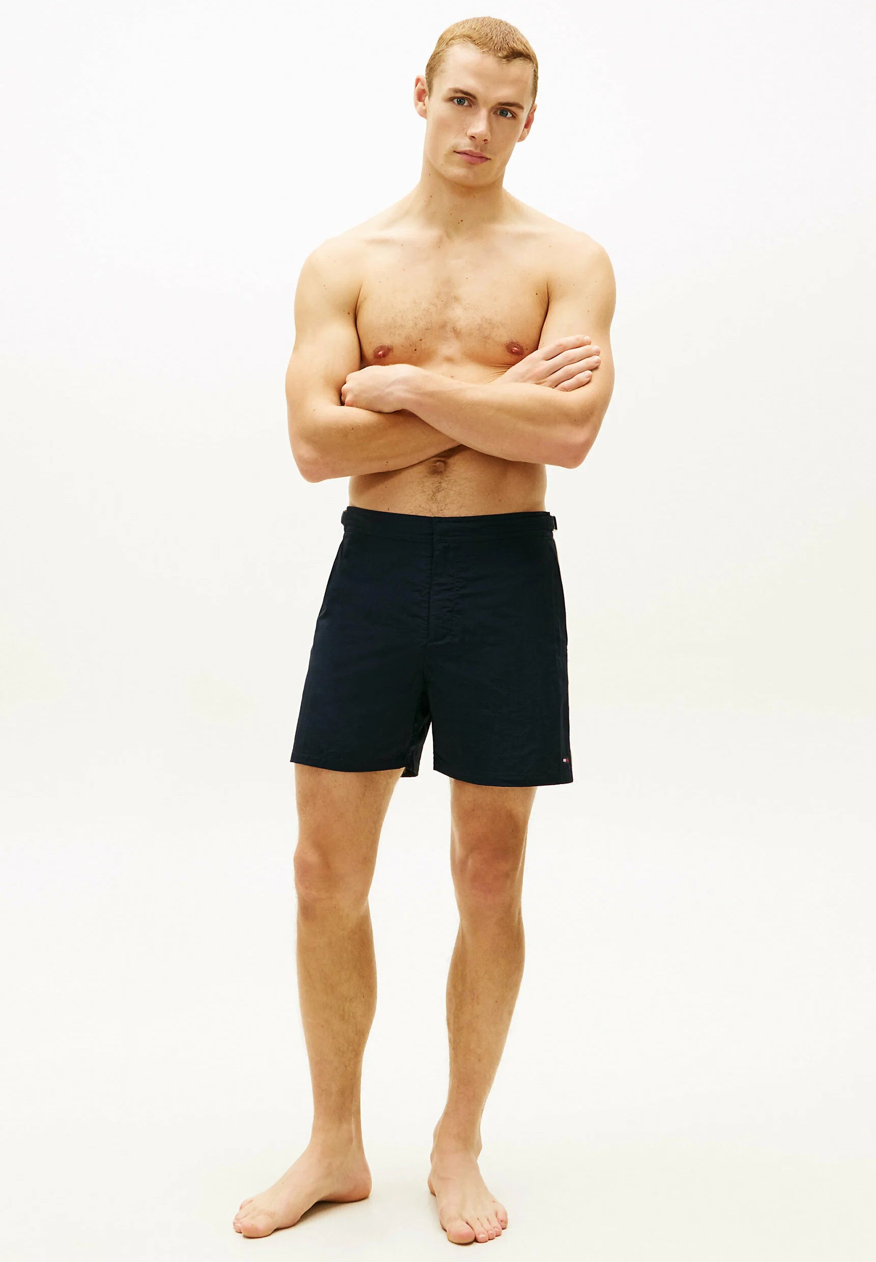 Tommy Hilfiger Tailored Swim Shorts – Navy Blue